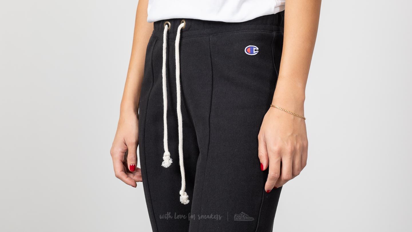 Püksid Champion Straight Hem Pants Black