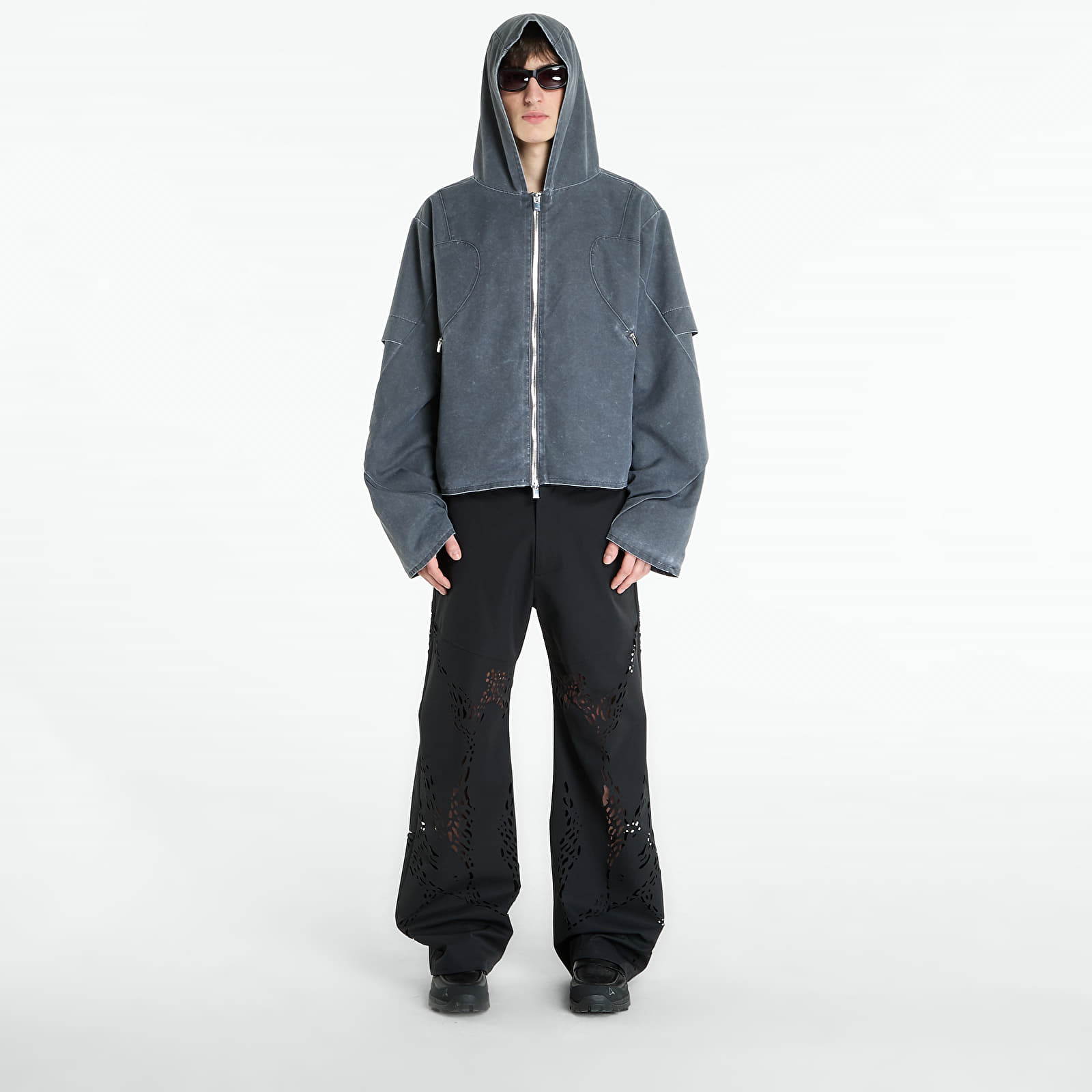 Ανδρικά παντελόνια HELIOT EMIL Roan Trousers Black