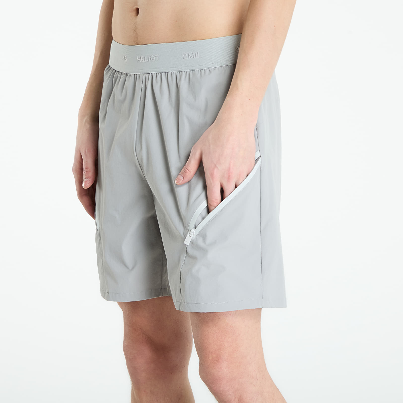 Shorts för män HELIOT EMIL Phalerae Swimshorts Light Grey