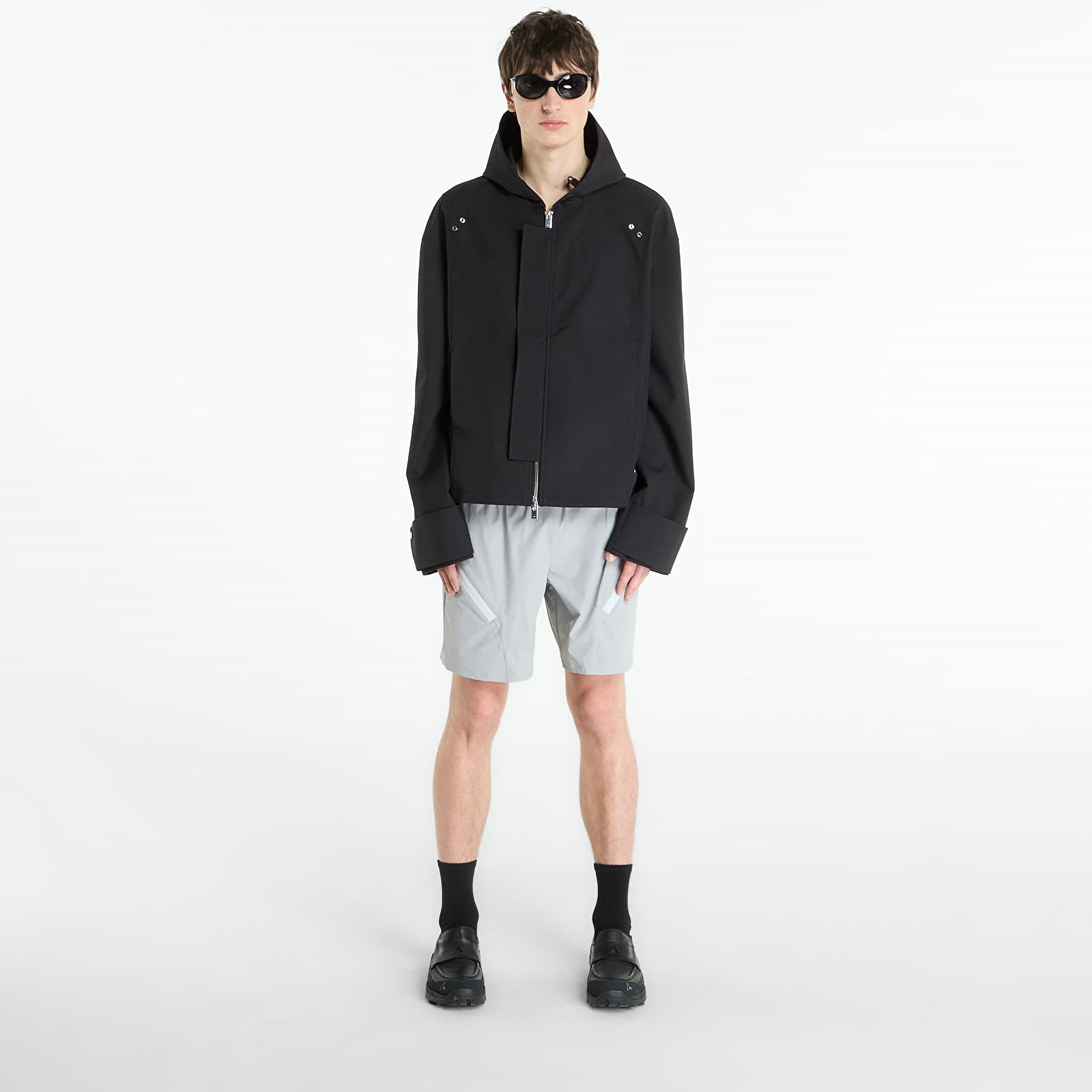 Shorts för män HELIOT EMIL Phalerae Swimshorts Light Grey