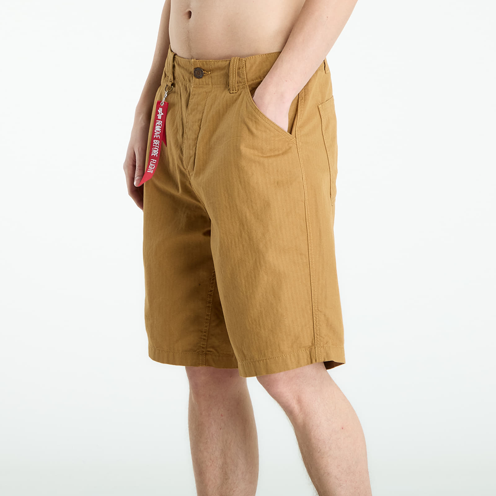 Korte broeken Alpha Industries P41 HBT Combat Short Khaki