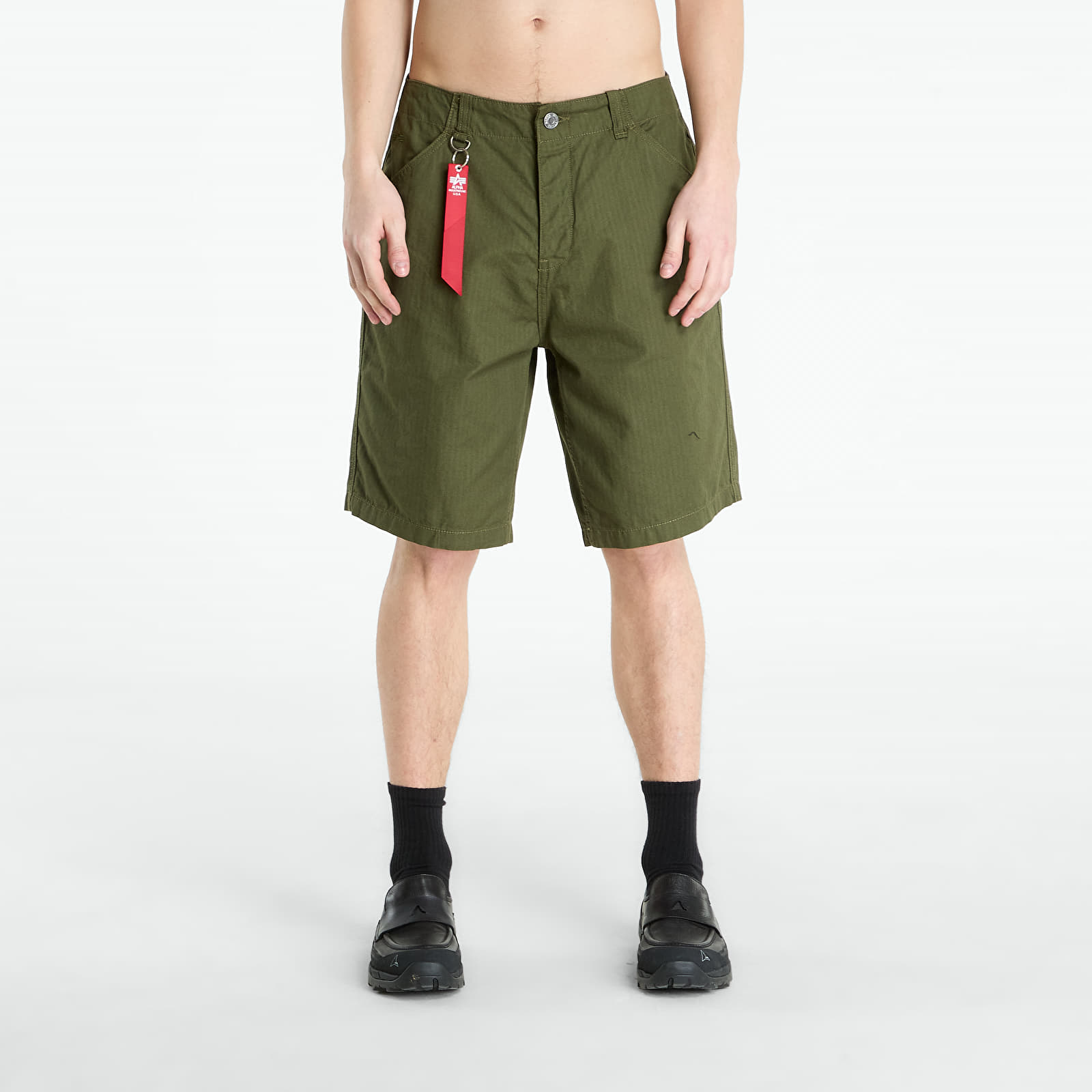 Korte broeken Alpha Industries P41 HBT Combat Short Dark Olive