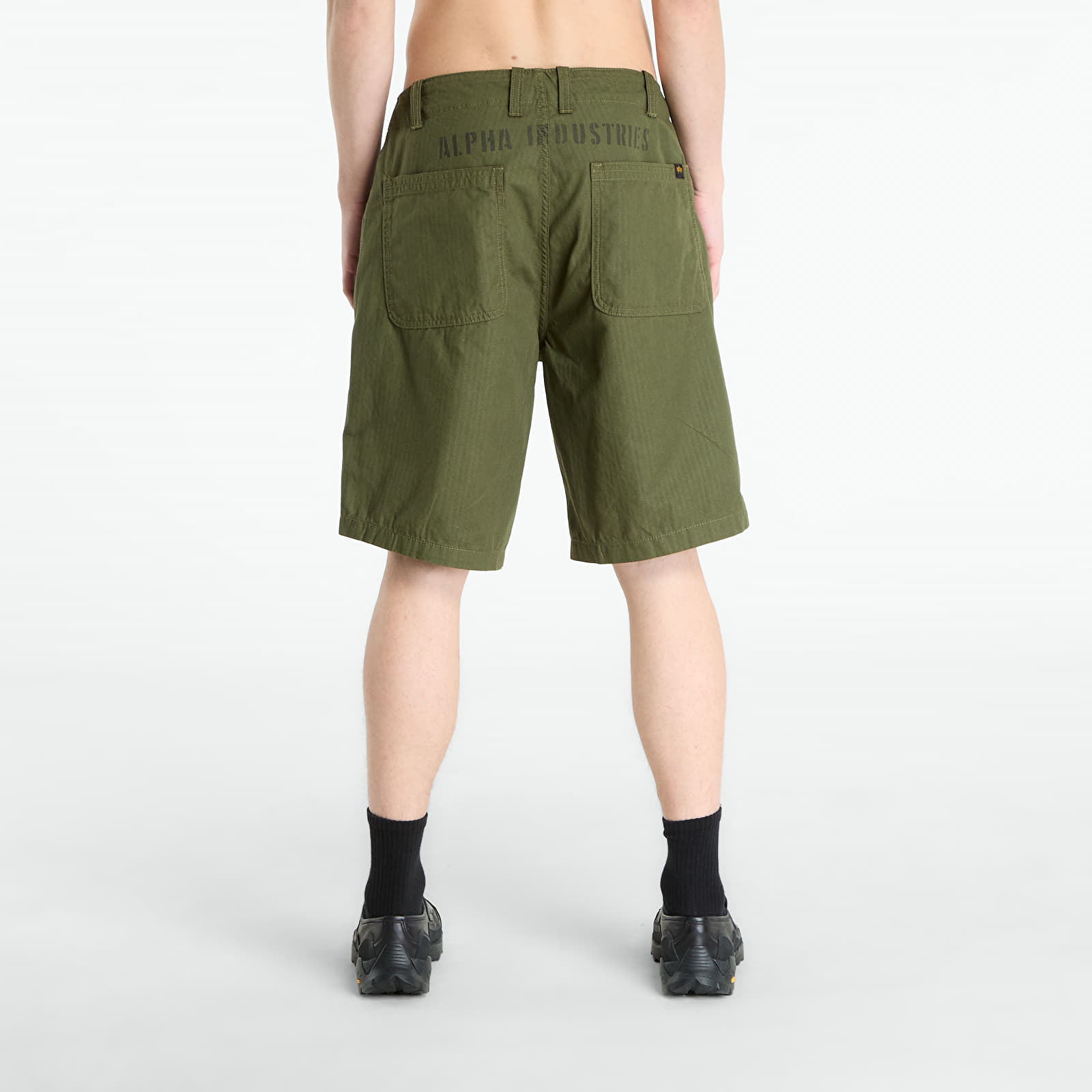 Korte broeken Alpha Industries P41 HBT Combat Short Dark Olive