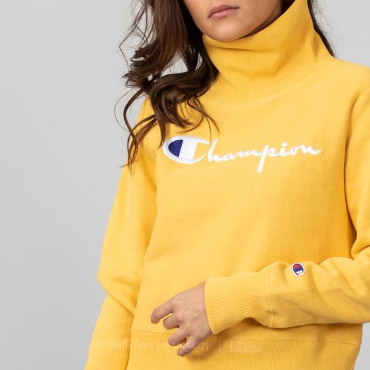 Sueteres Champion Turtle Neck Longsleeve Sweatshirt Golden Yellow Footshop