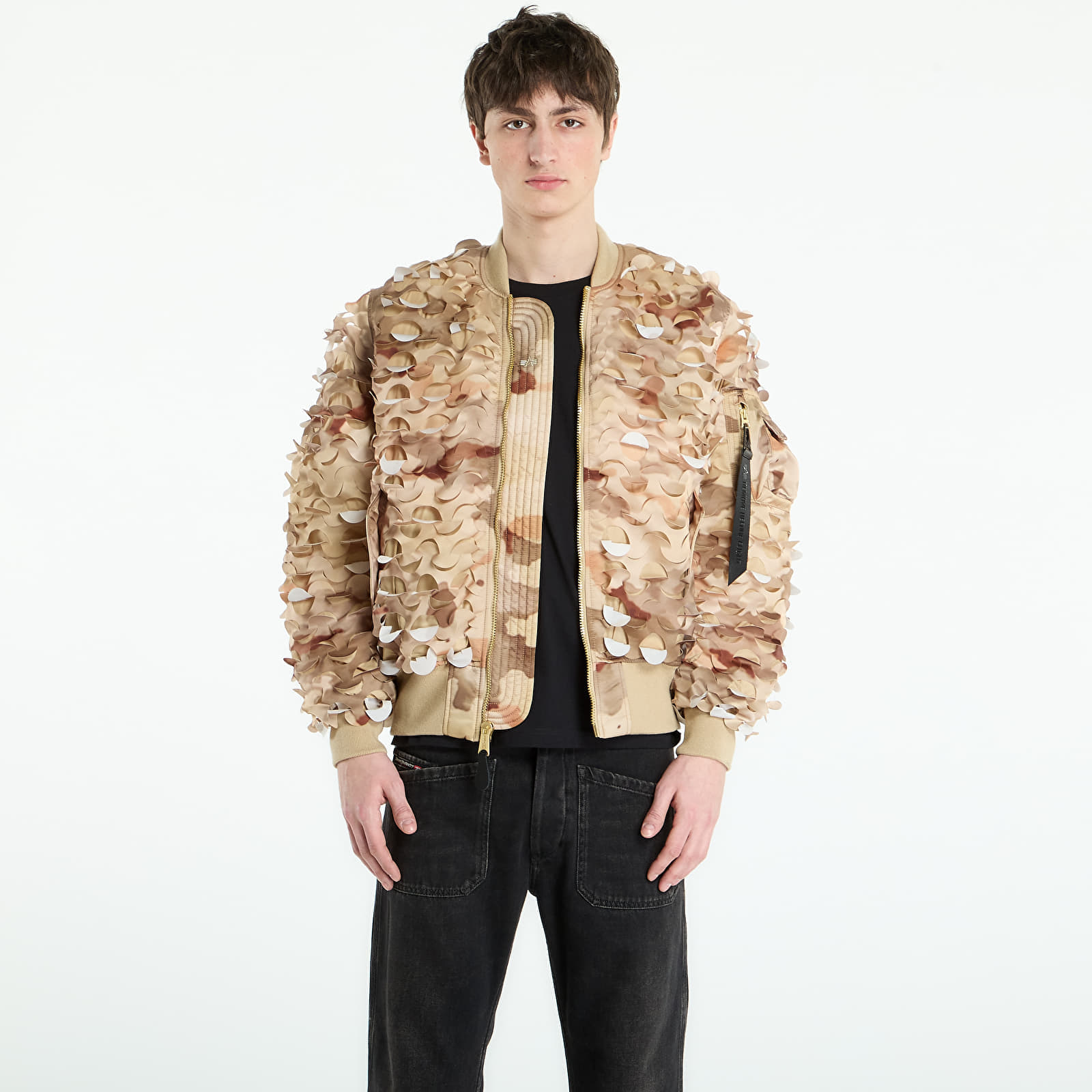 Яке Alpha Industries MA-1 ULCANS Flight Jacket Sentinel Desert Camo L