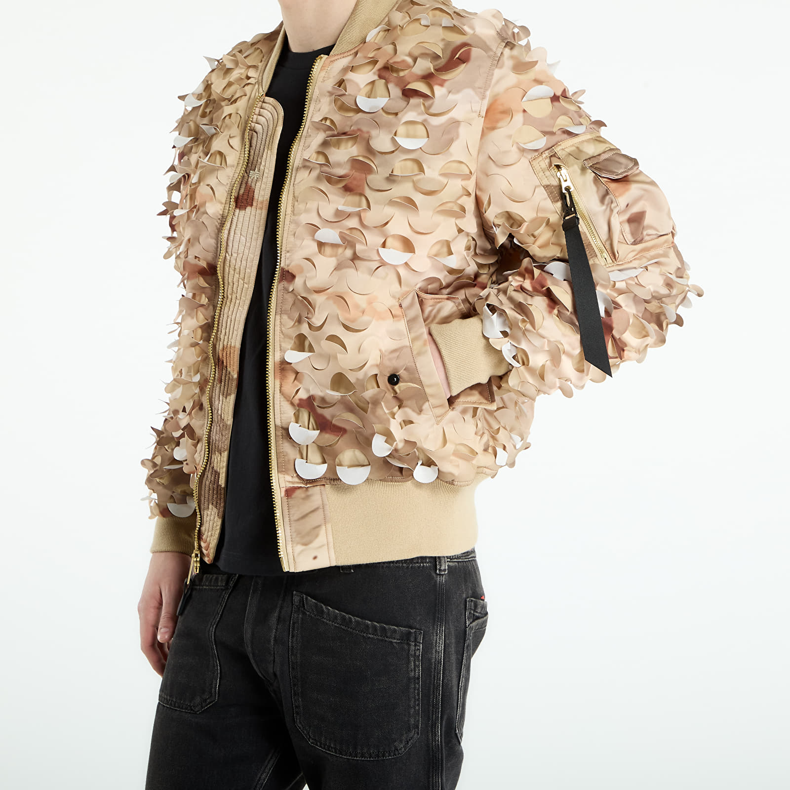 Jakker Alpha Industries MA-1 ULCANS Flight Jacket Sentinel Desert Camo
