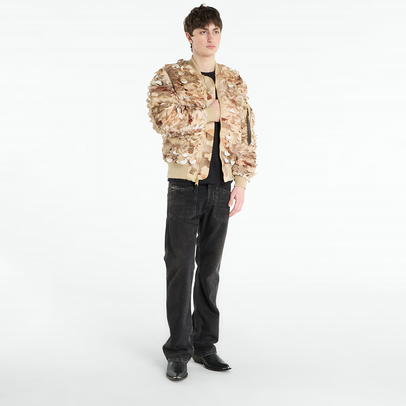 Jakker Alpha Industries MA-1 ULCANS Flight Jacket Sentinel Desert Camo