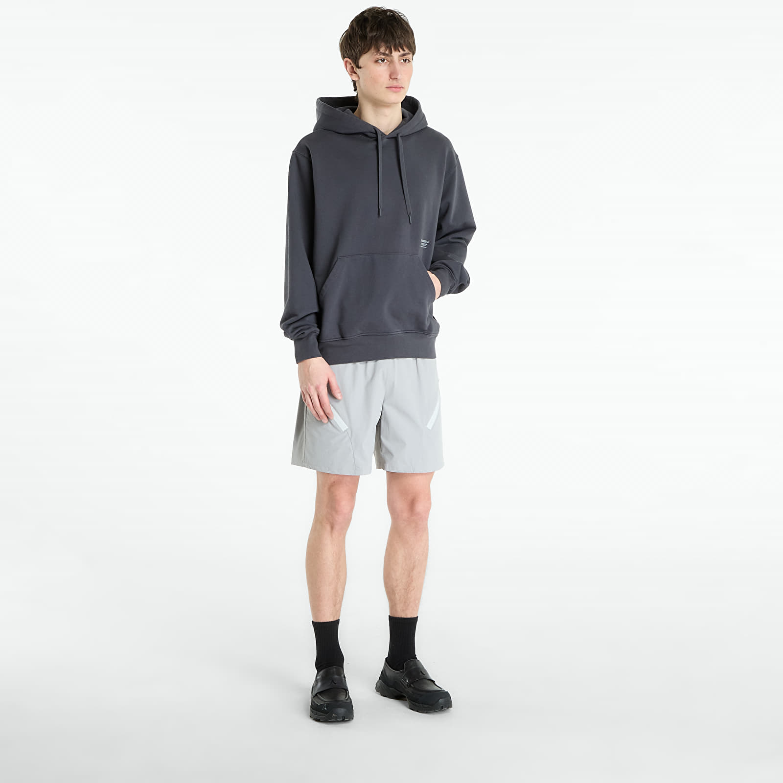 Puloverji   Pas Normal Studios Off-Race Graphic Hoodie Dark Navy