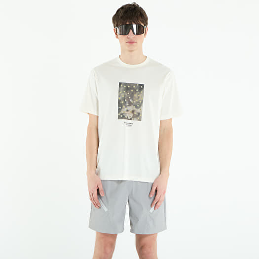 T-skjorte Pas Normal Studios Off-Race Cotton Tech Graphic T-Shirt Off White