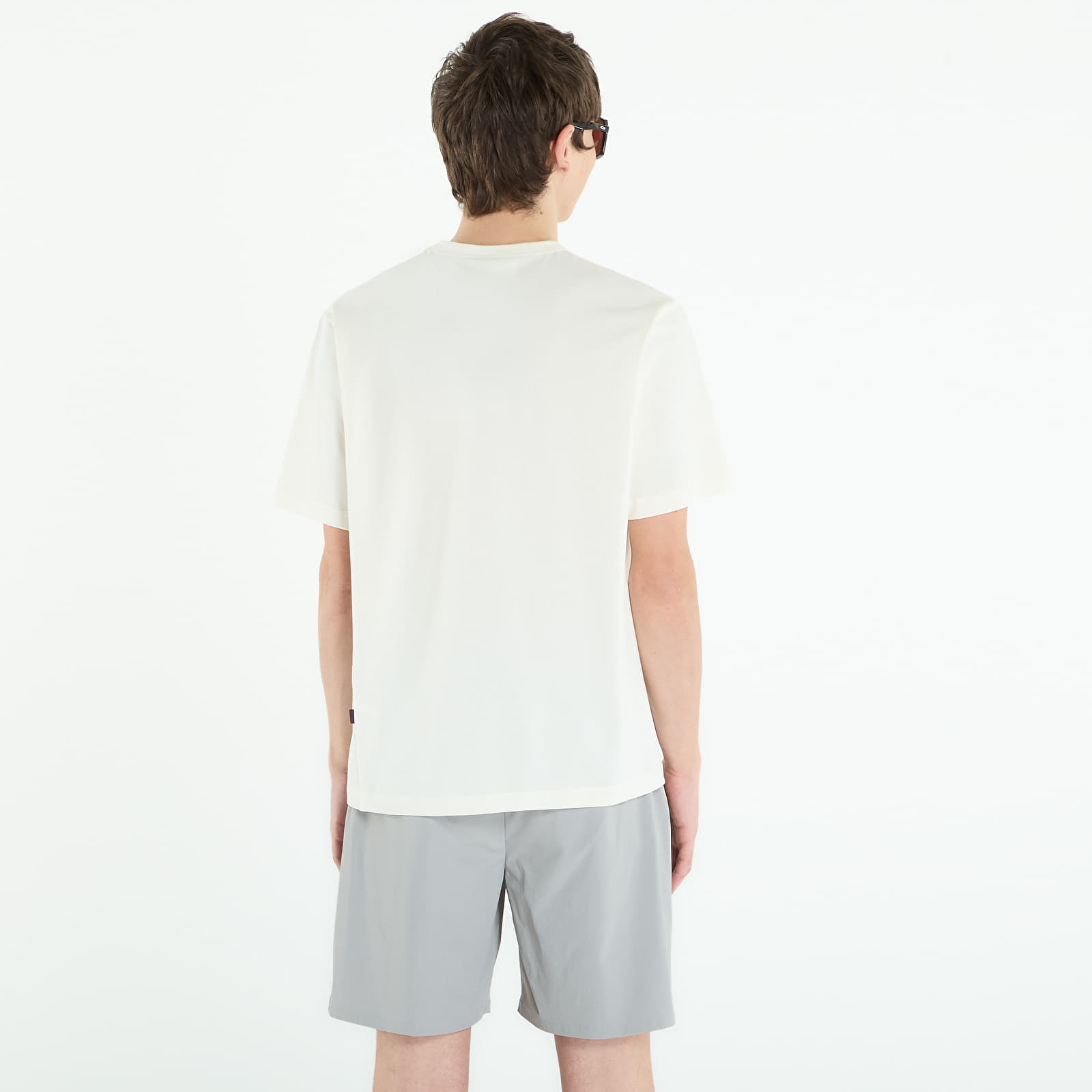   Μπλούζες Pas Normal Studios Off-Race Cotton Tech Graphic T-Shirt Off White