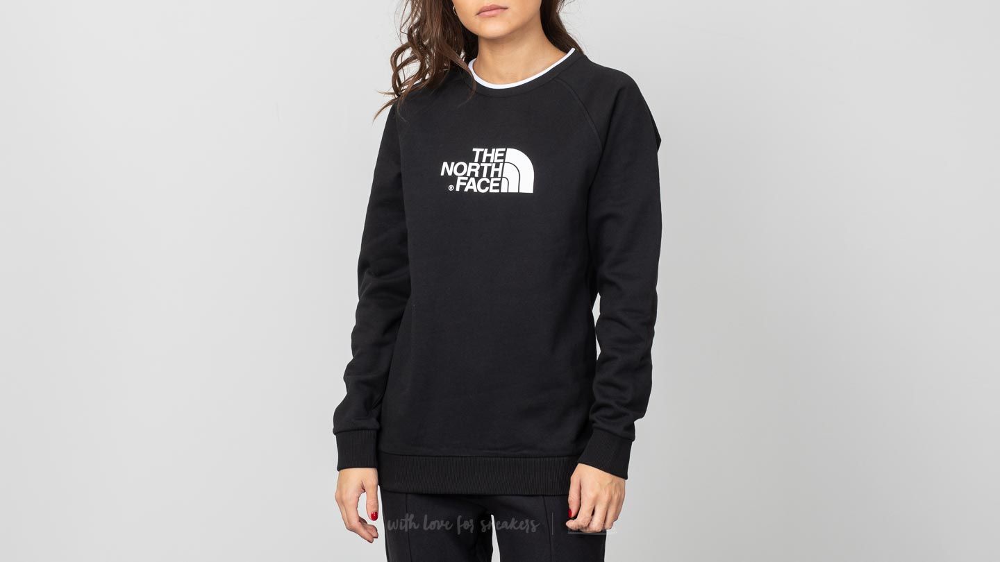 Džemperiai su gobtuvais ir džemperiai The North Face W Redbox Crewneck Tnf Black