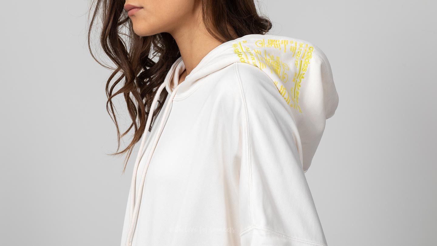 Kaval hoodie white top