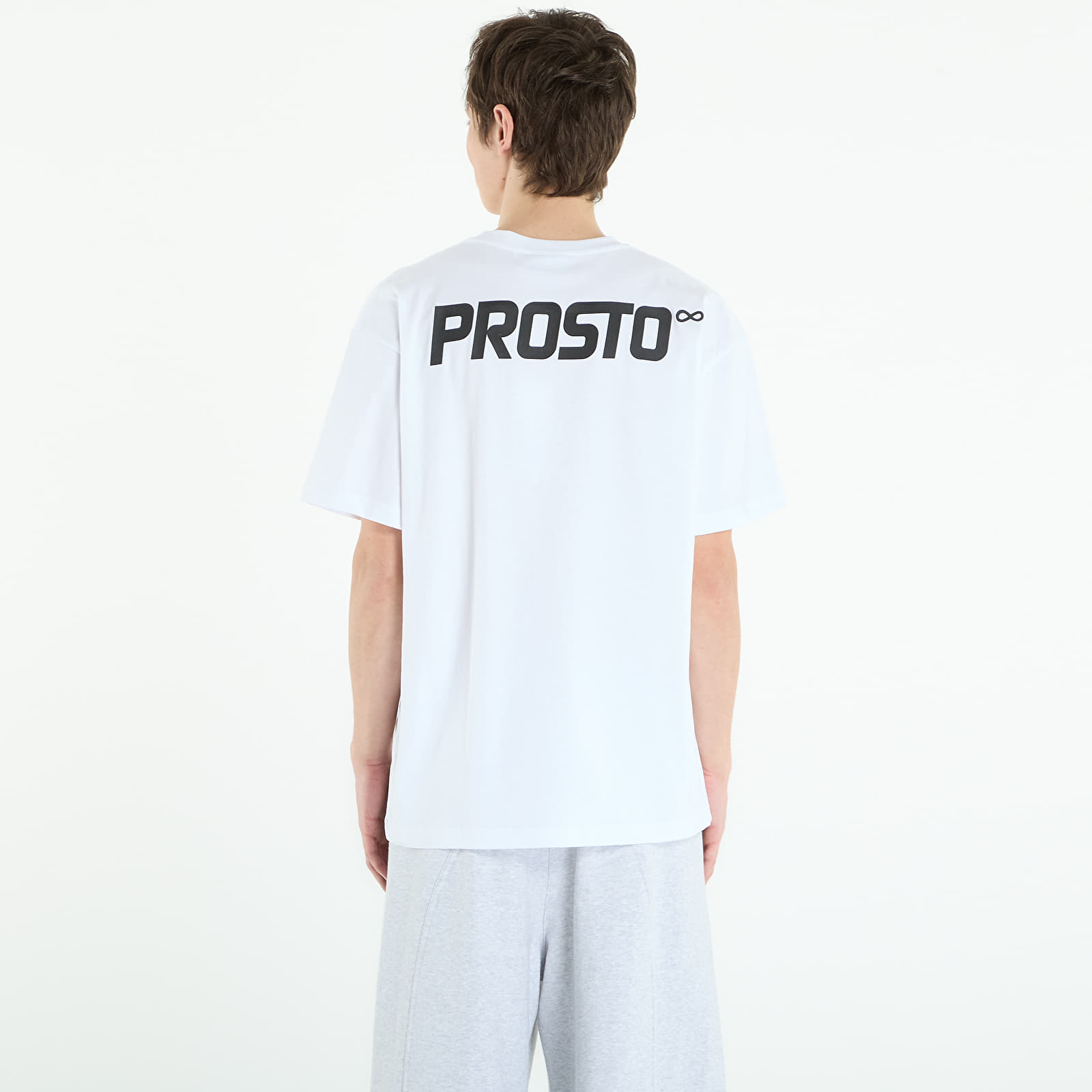 Camisetas Prosto T-shirt Big Log Infinity White