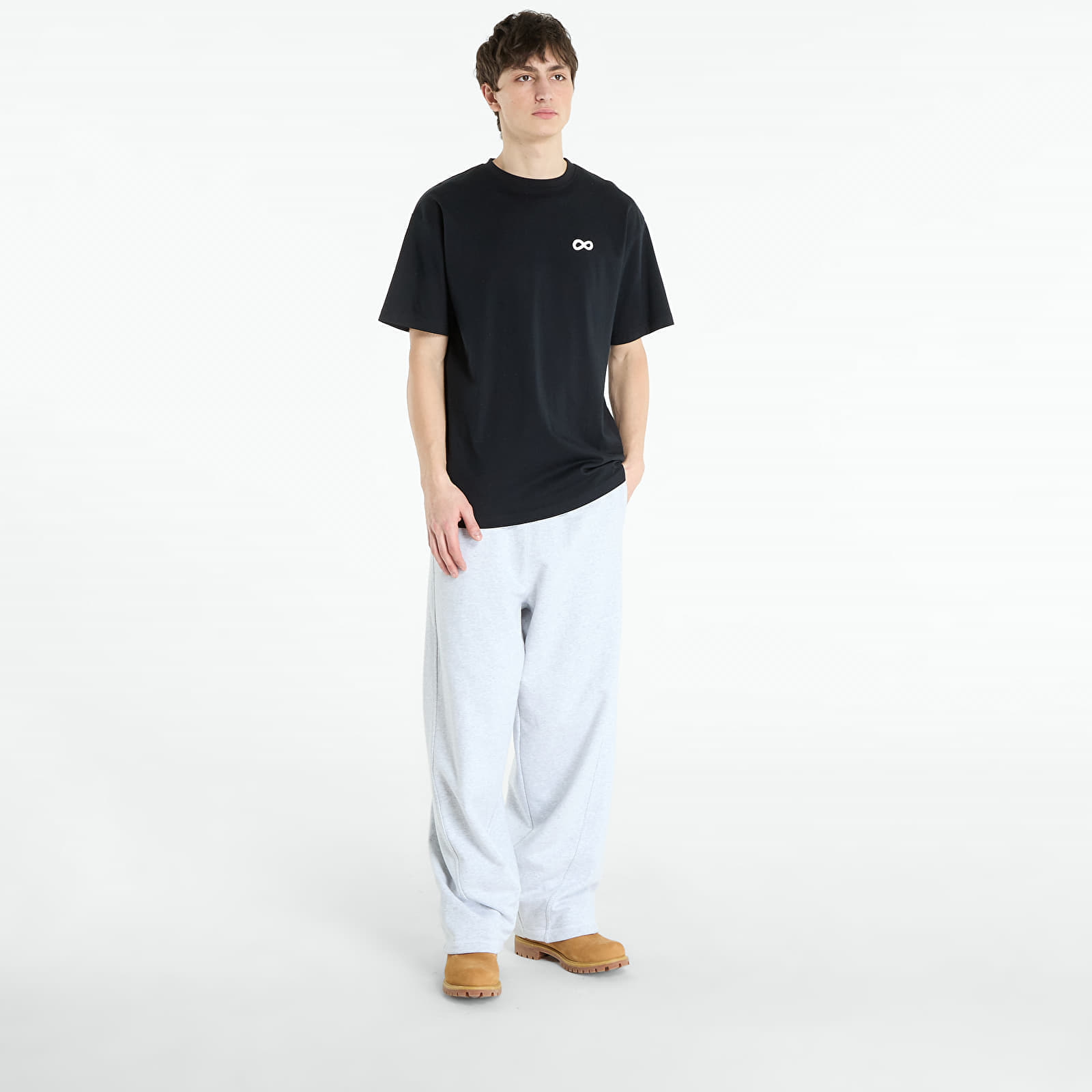  T-shirt Prosto T-shirt Big Log Infinity Black L 