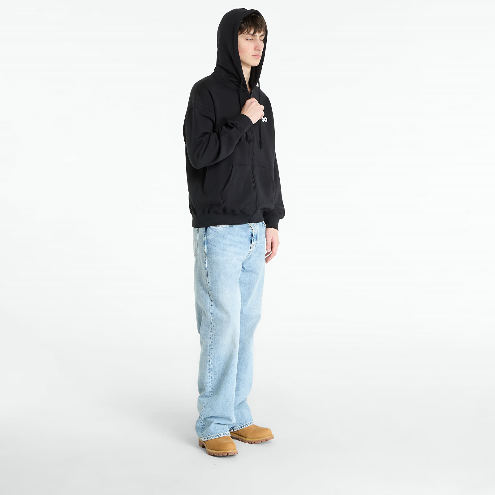 Hoodies and sweatshirts  Prosto Zip Hoodie Infinity Black