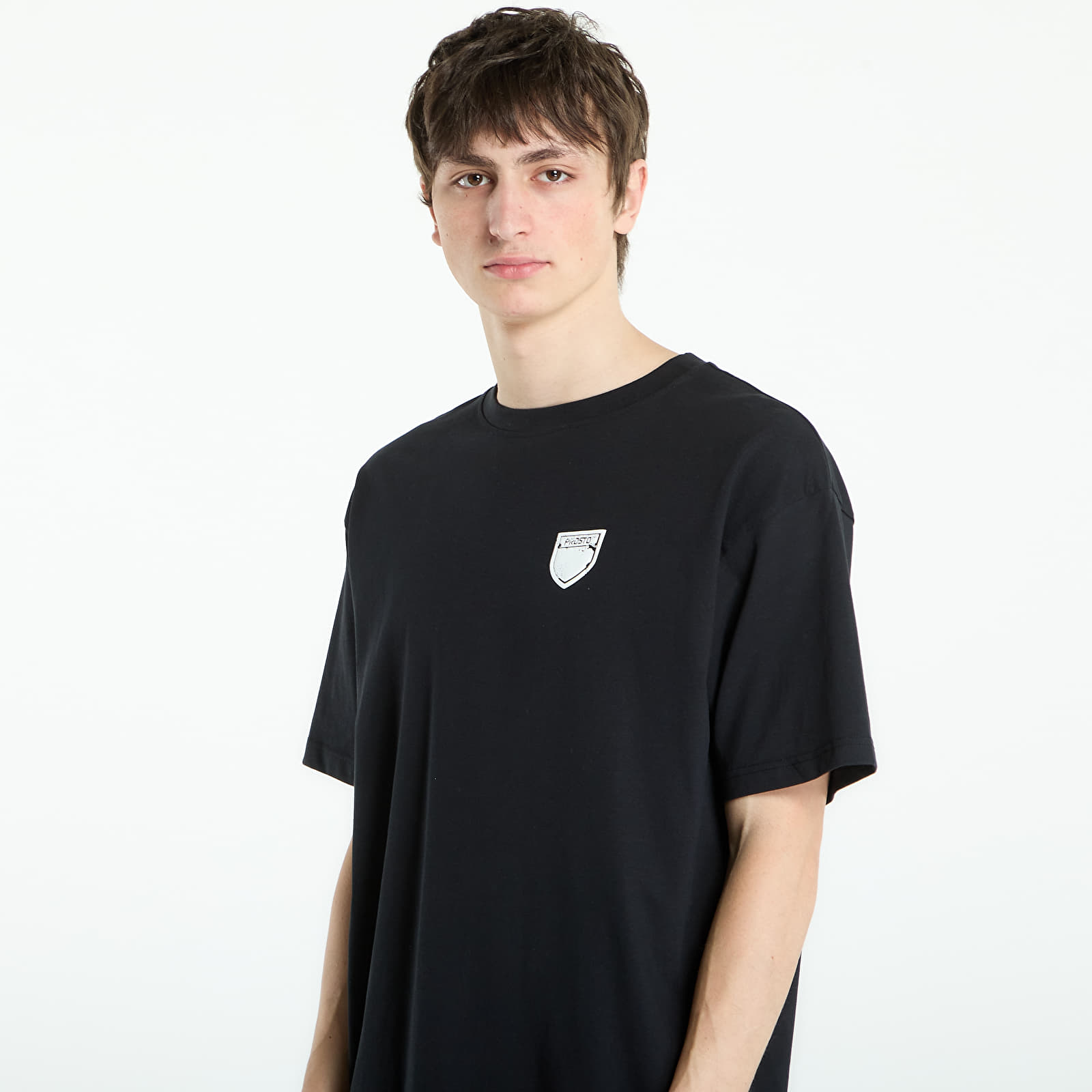 T-Shirts Prosto T-shirt Splash Shield Black