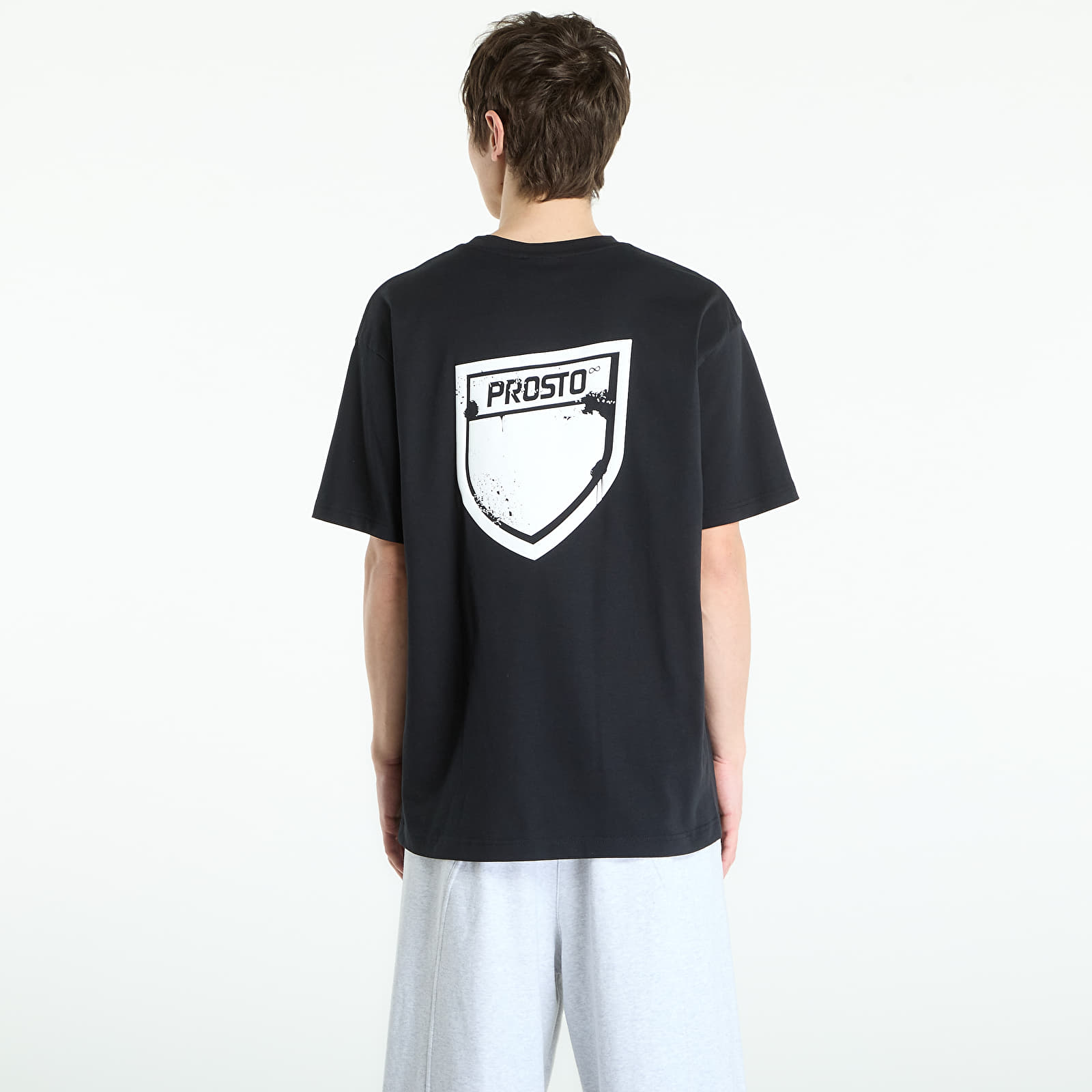 T-Shirts Prosto T-shirt Splash Shield Black