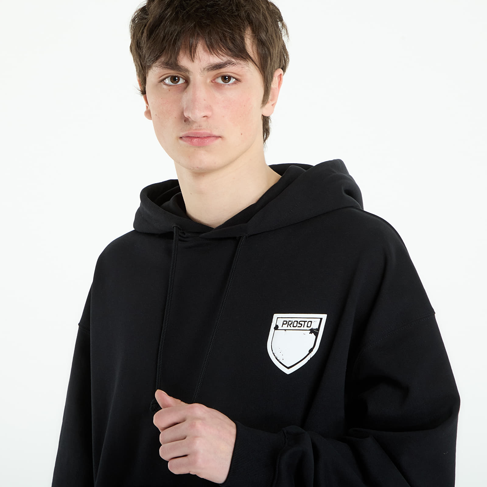 Hoodies and sweatshirts  Prosto Hoodie Splash Shield Mini Black