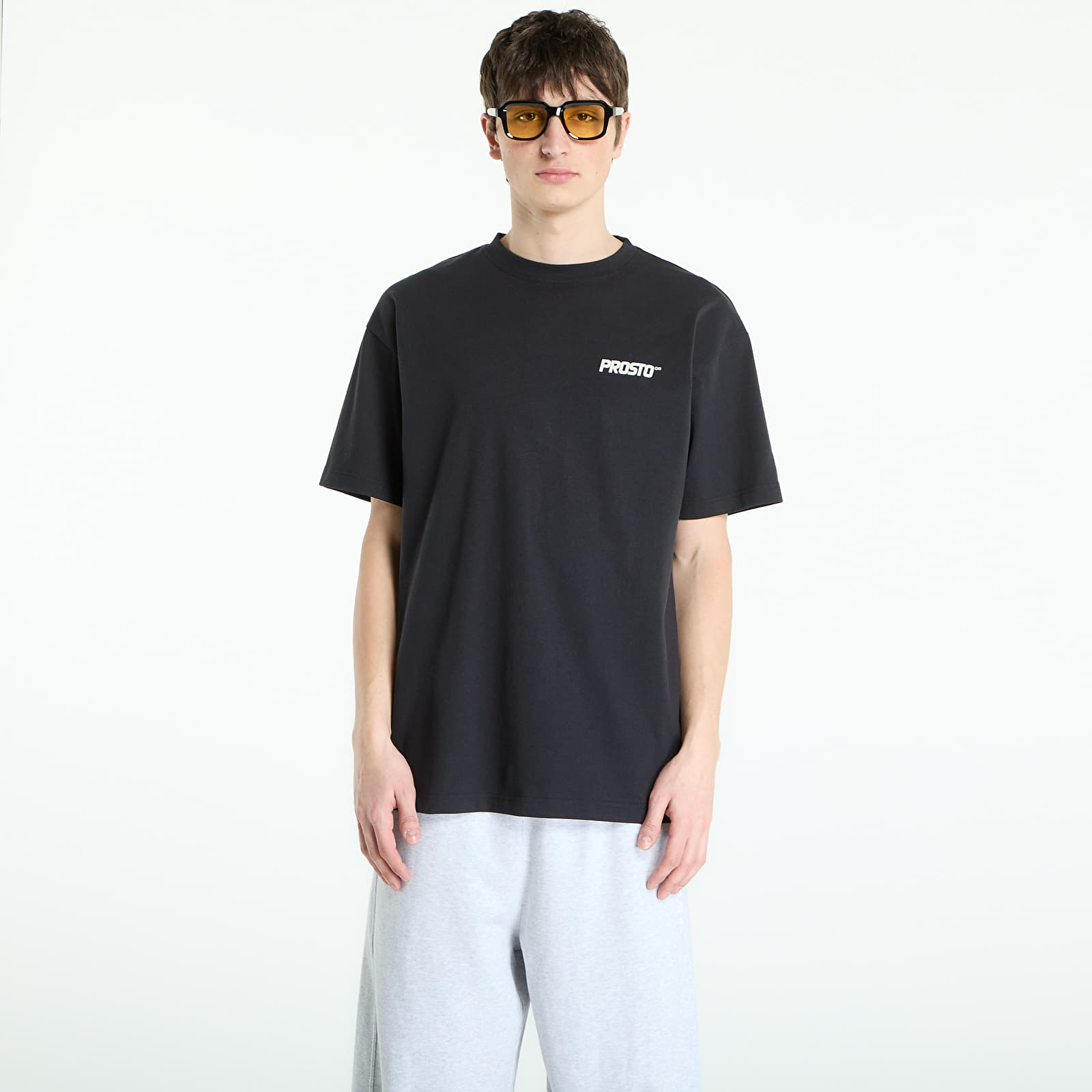 T-Shirts Prosto T-shirt Wear The Street Black