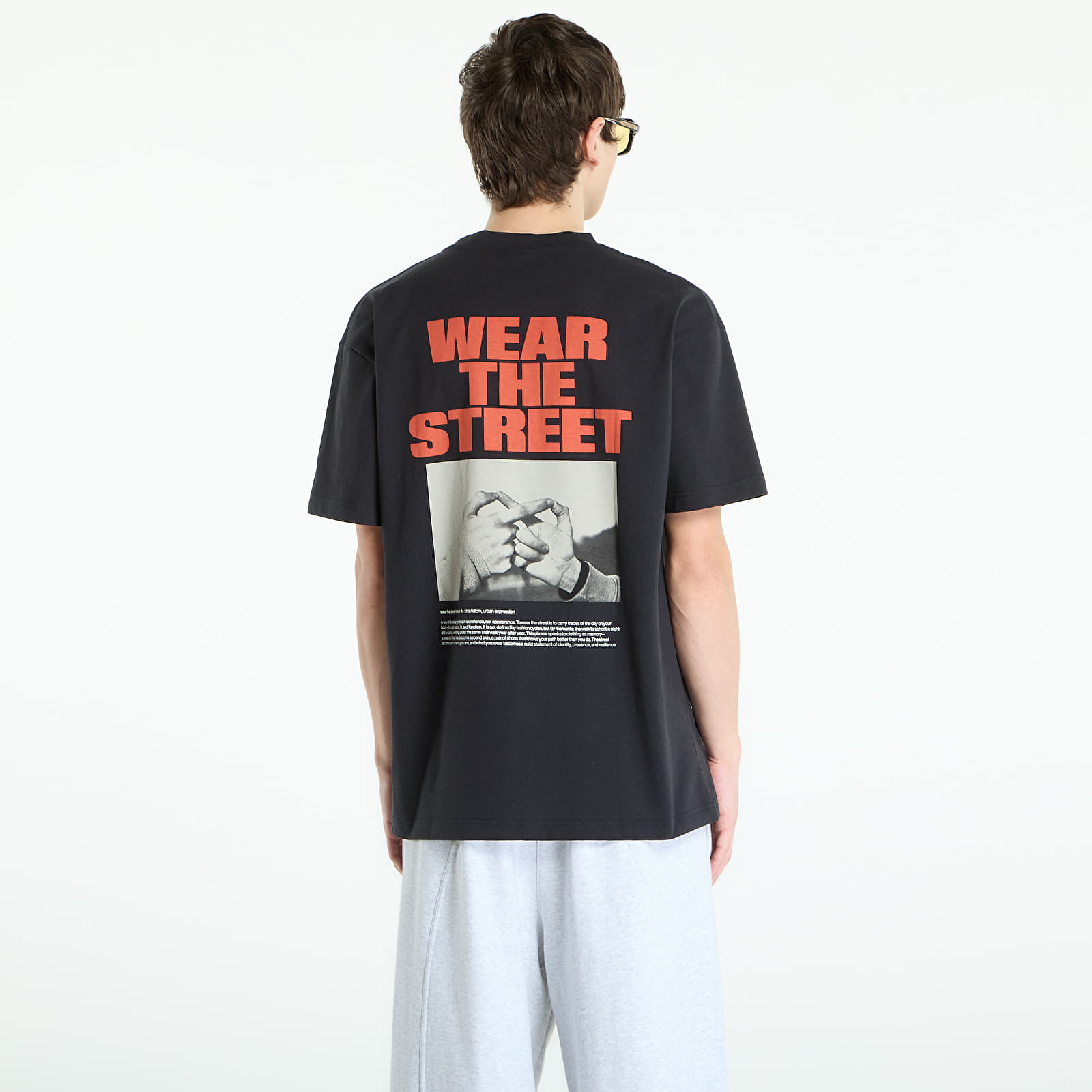 T-Shirts Prosto T-shirt Wear The Street Black