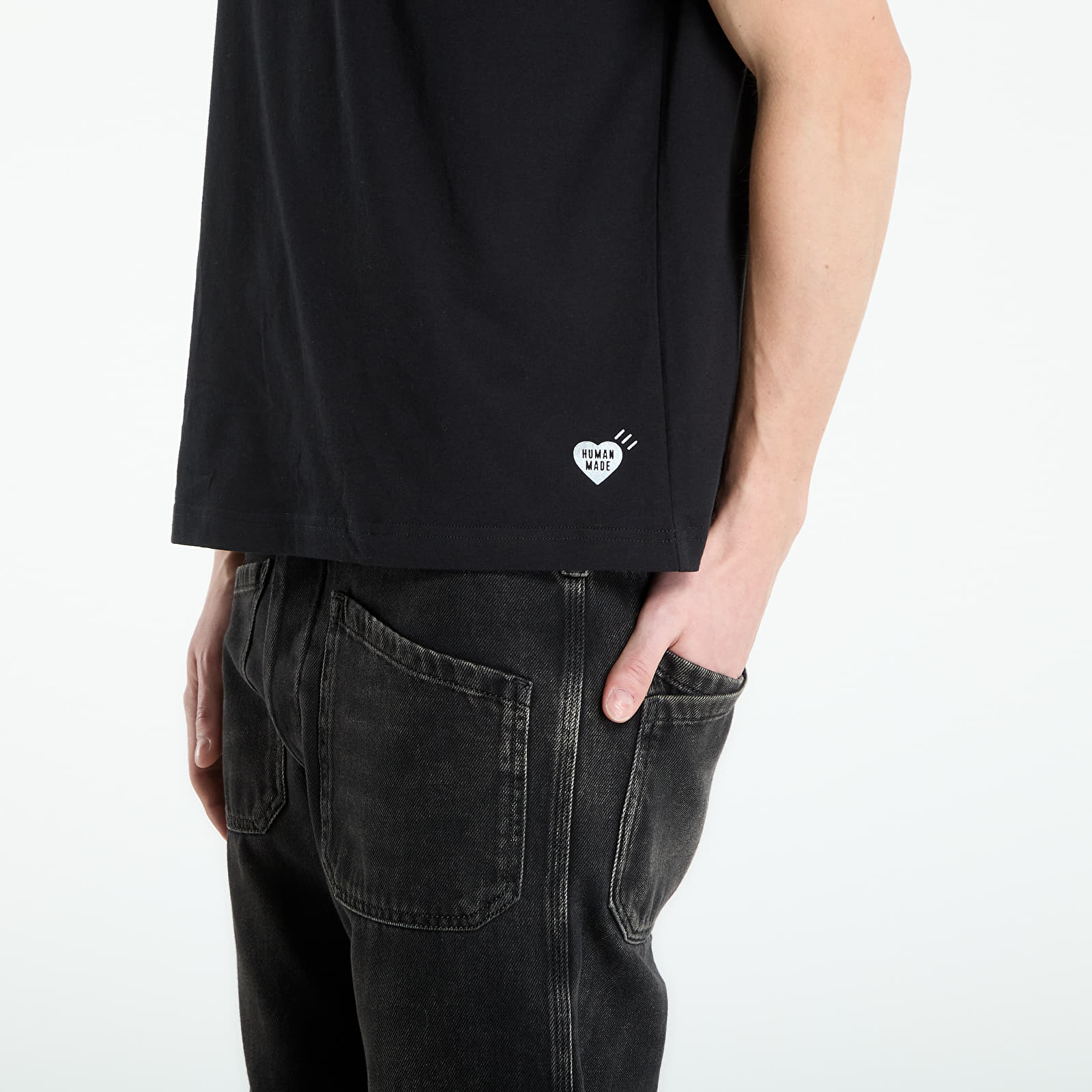 Majice T-shirt HUMAN MADE 3-Pack T-Shirt Set UNISEX Black