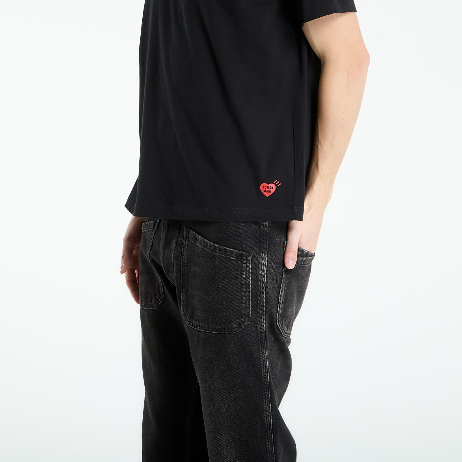 Majice T-shirt HUMAN MADE 3-Pack T-Shirt Set UNISEX Black