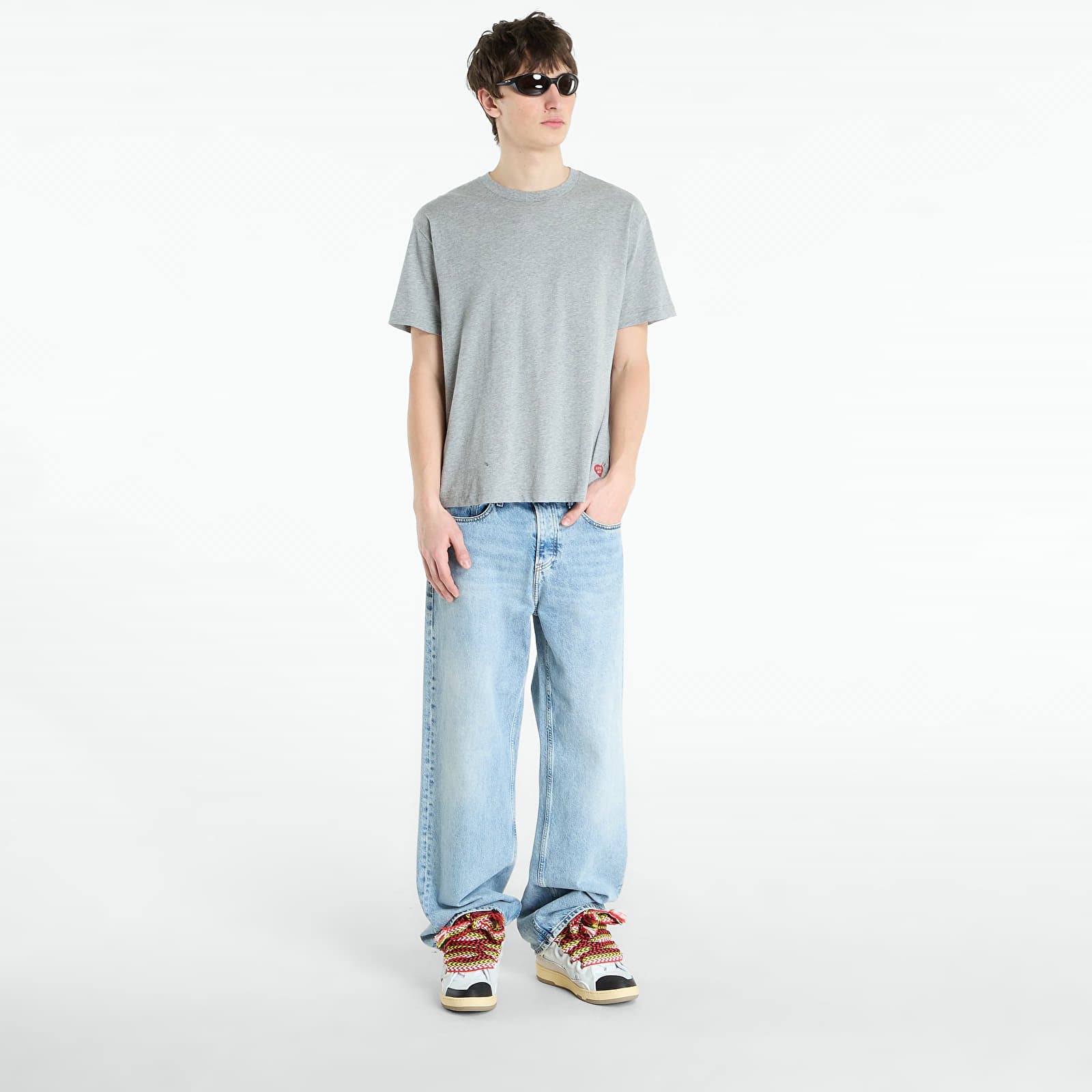 Majice T-shirt HUMAN MADE 3-Pack T-Shirt Set UNISEX Gray