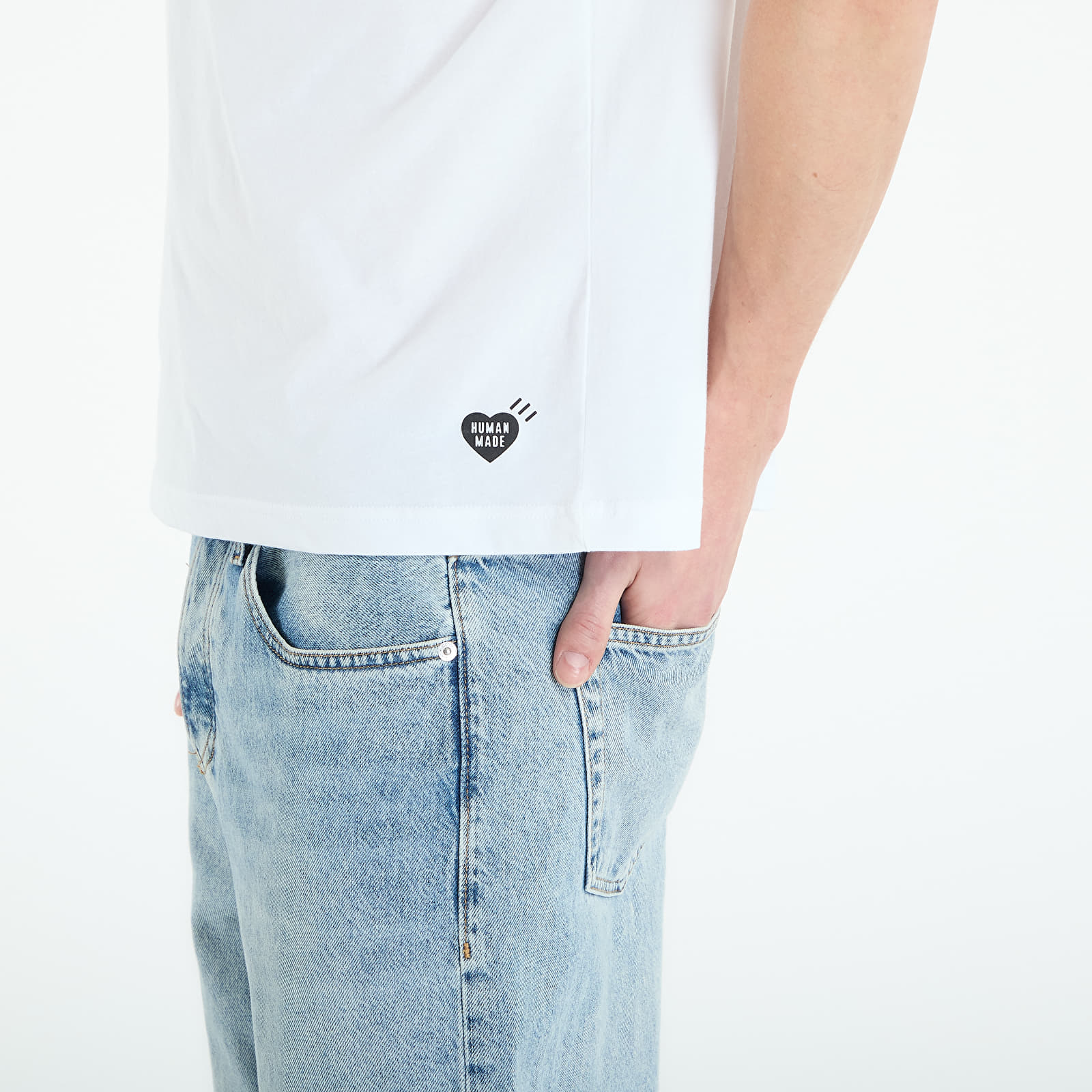 Trička HUMAN MADE 3-Pack T-Shirt Set UNISEX White