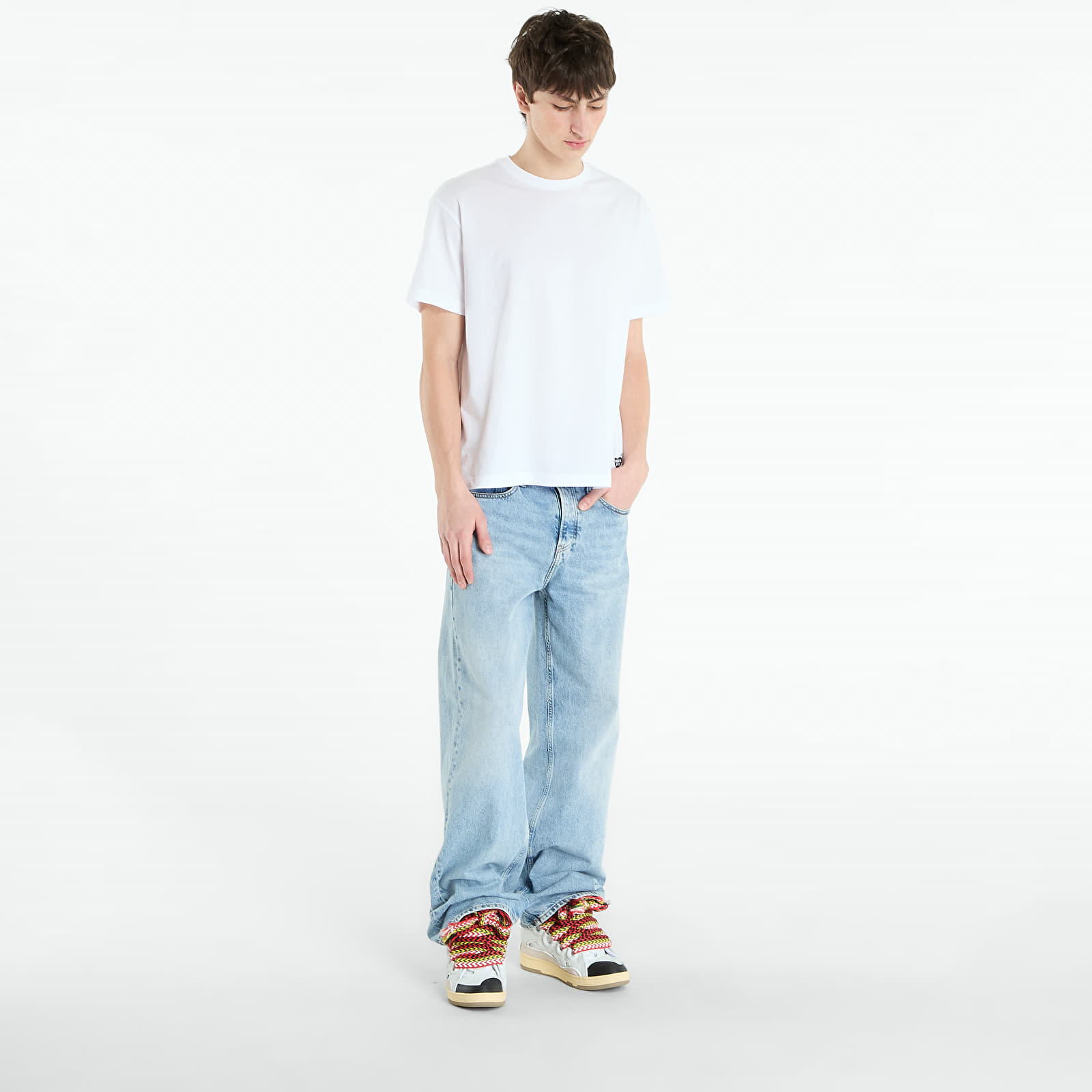 Trička HUMAN MADE 3-Pack T-Shirt Set UNISEX White