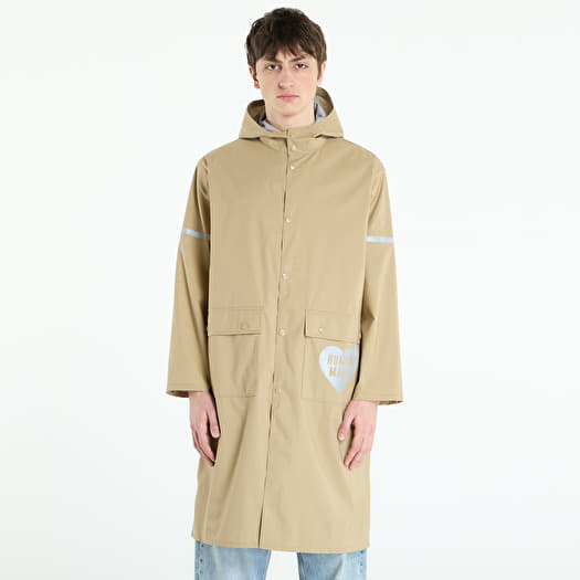 Coat HUMAN MADE Packable Rain Coat UNISEX Beige