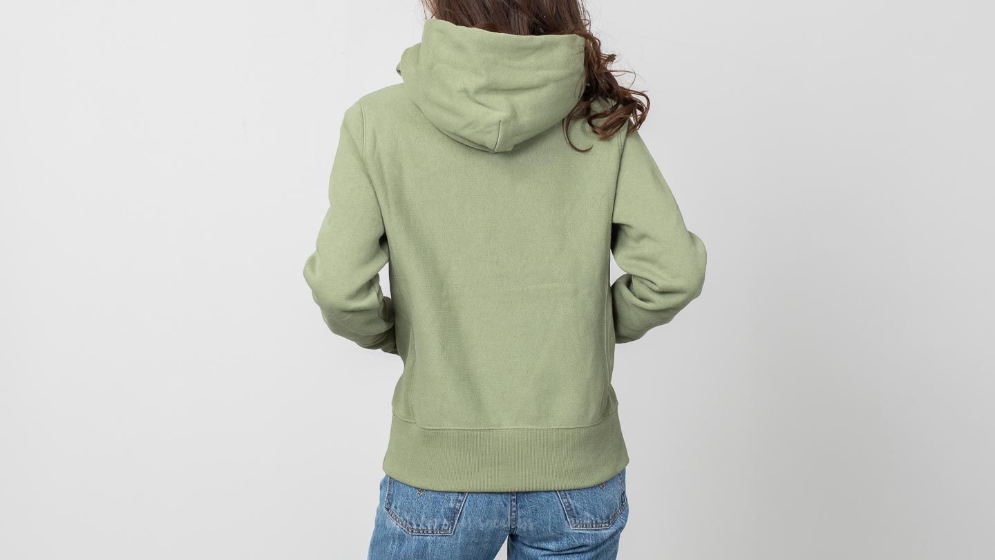 Olive green hotsell champion hoodie