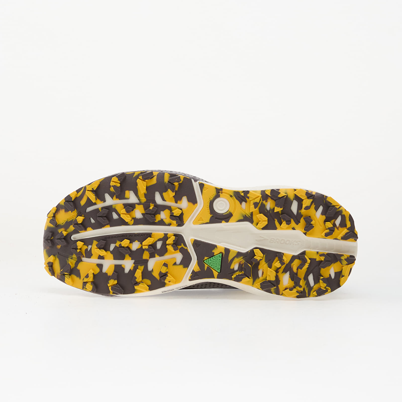 Herren Sneaker und Schuhe Brooks Caldera 8 M Black/ Rabbit/ Zest