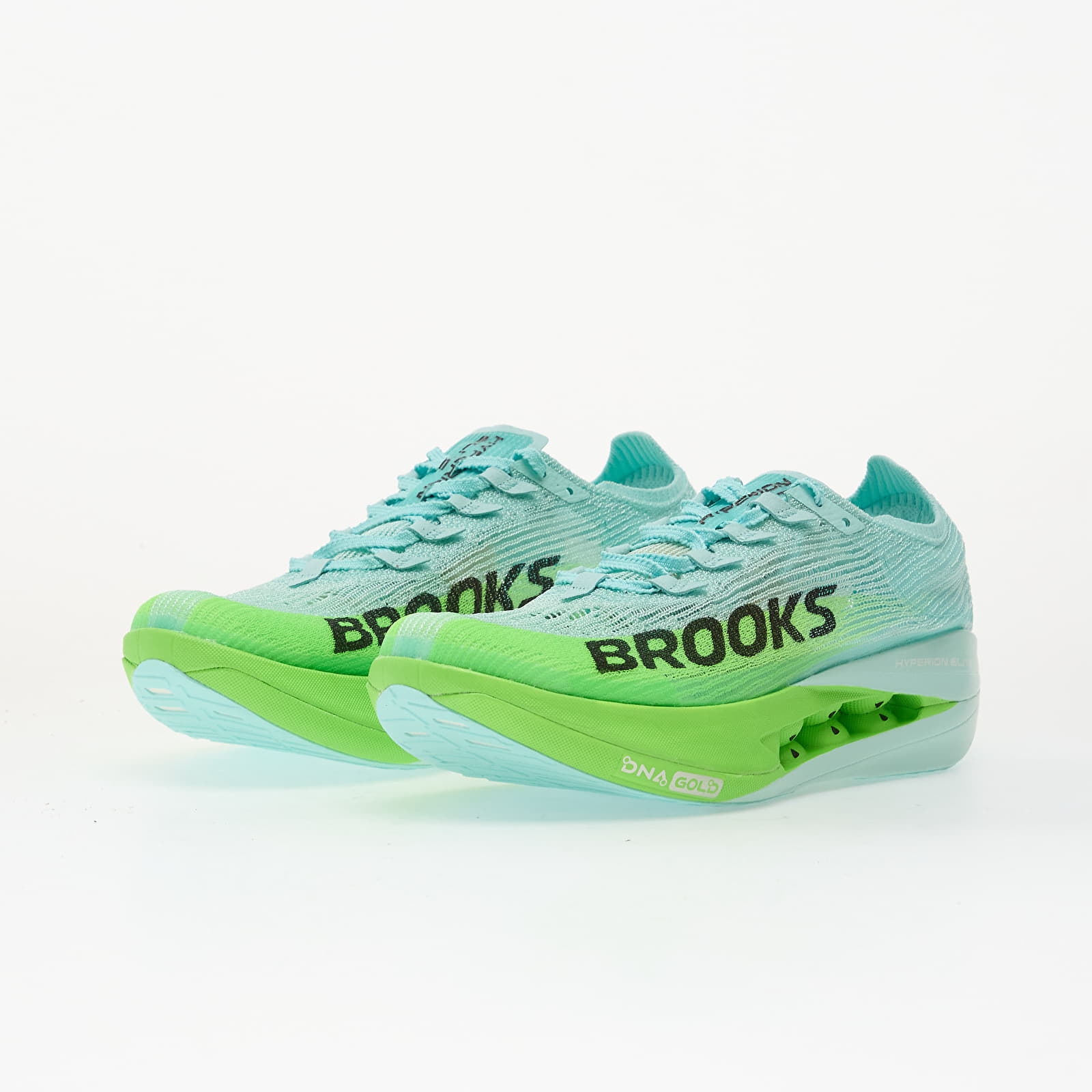 Herren Sneaker und Schuhe Brooks Hyperion Elite 5 Limpet/ Black/ Green Gecko