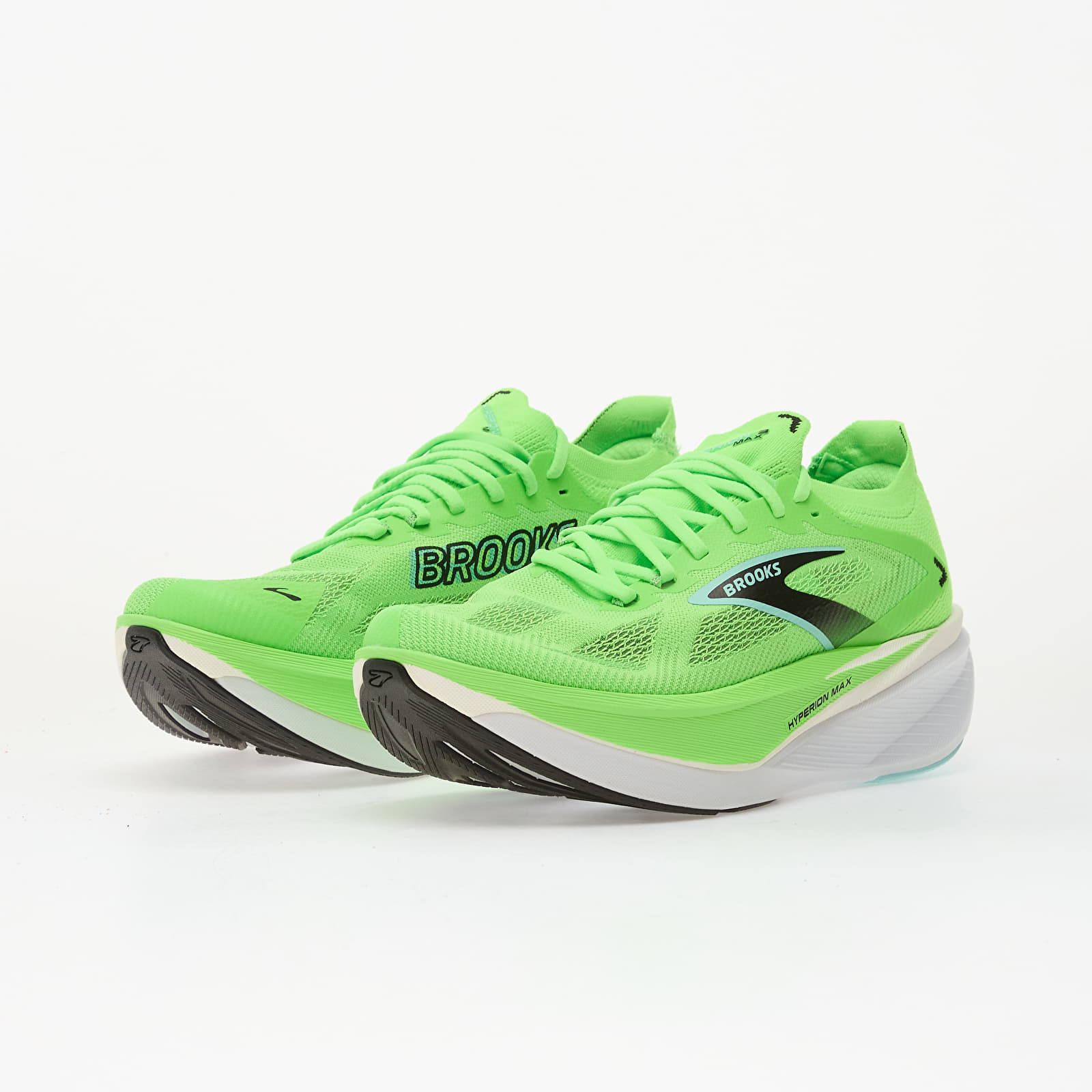Sapatos de homem Brooks Hyperion Max 3 M Green Gecko/ Black/ Blue
