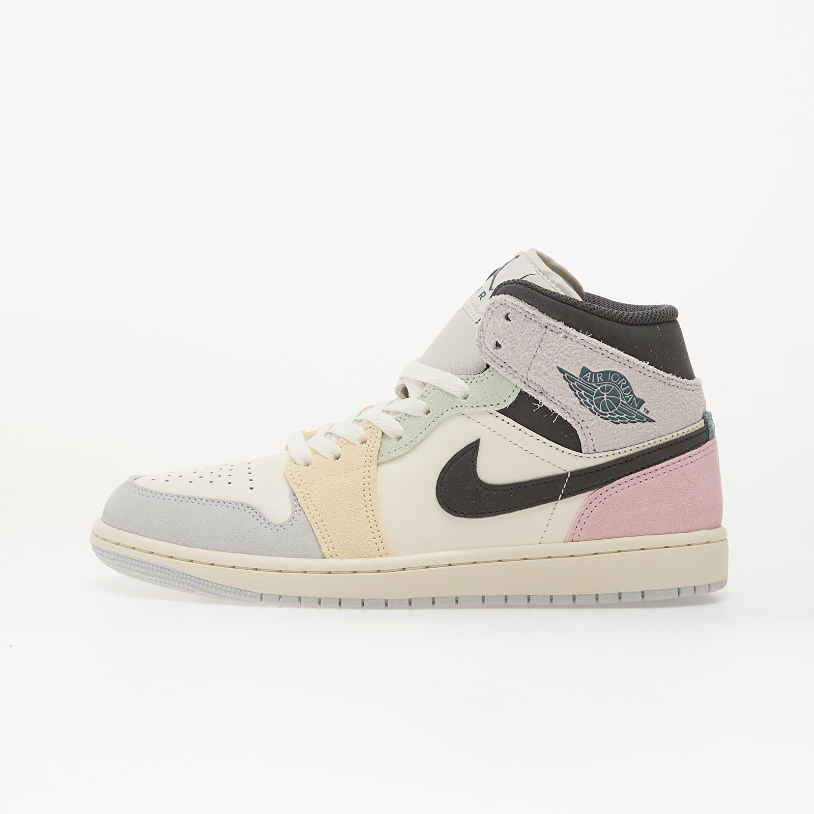 Herren Sneaker und Schuhe Air Jordan 1 Mid Se Sail/ Iced Jade-Anthracite-Jade Aura