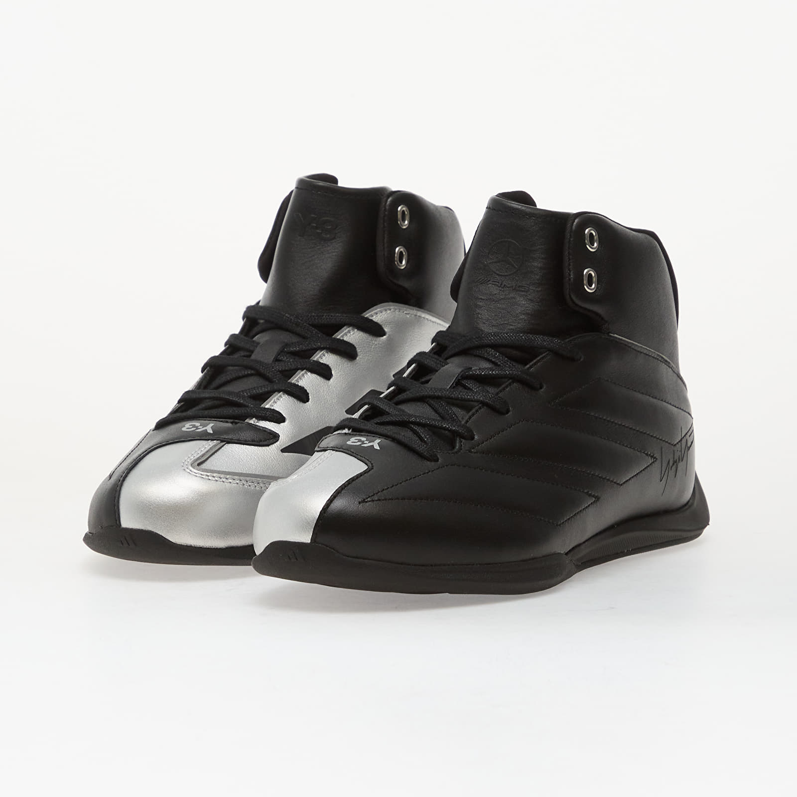 Мужская обувь Y-3 Feroza Hi Black/ Silver Met./ Black
