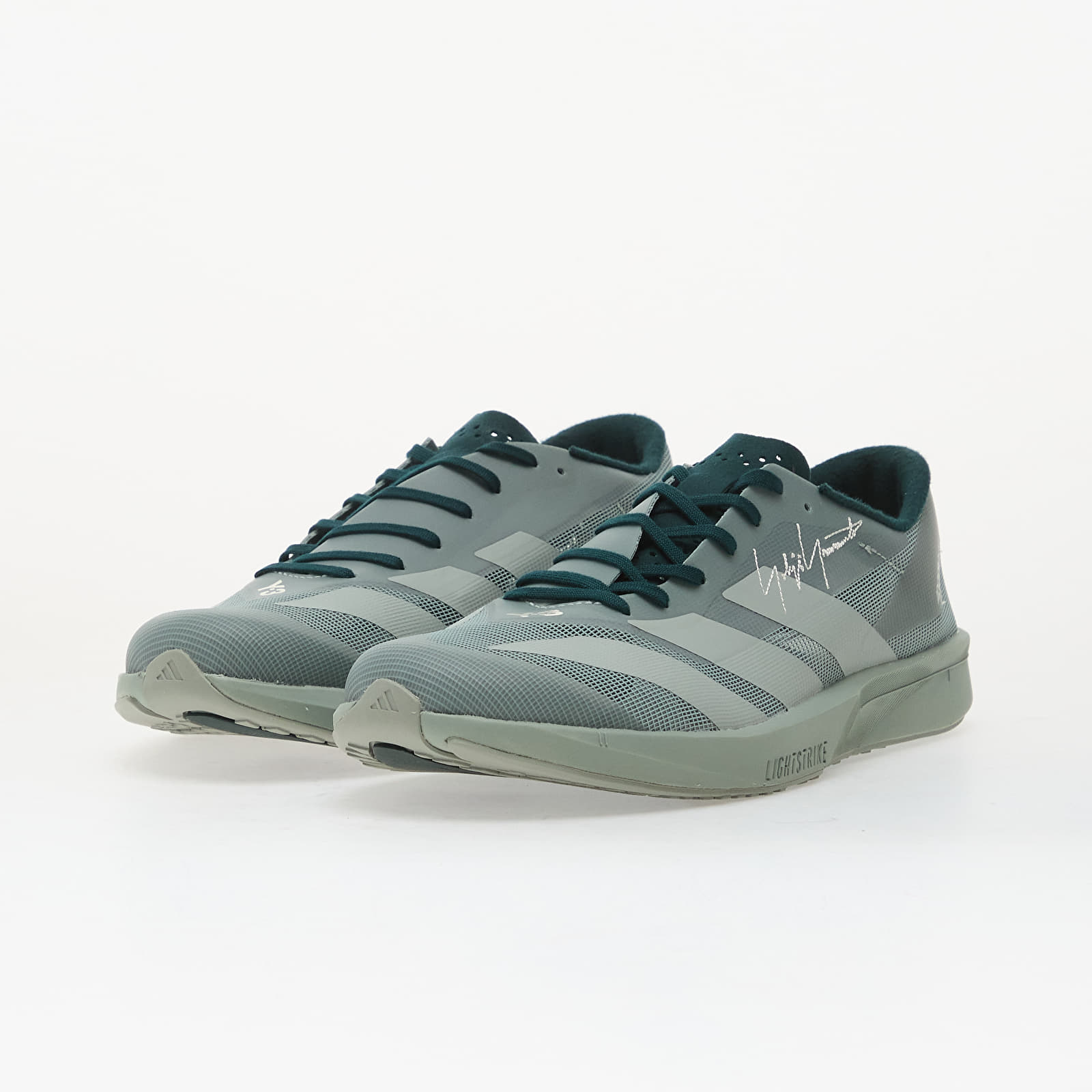 Sapatos de homem Y-3 Adizero Rc6 Off White/ Wonder Sage/ Aurora Ivy