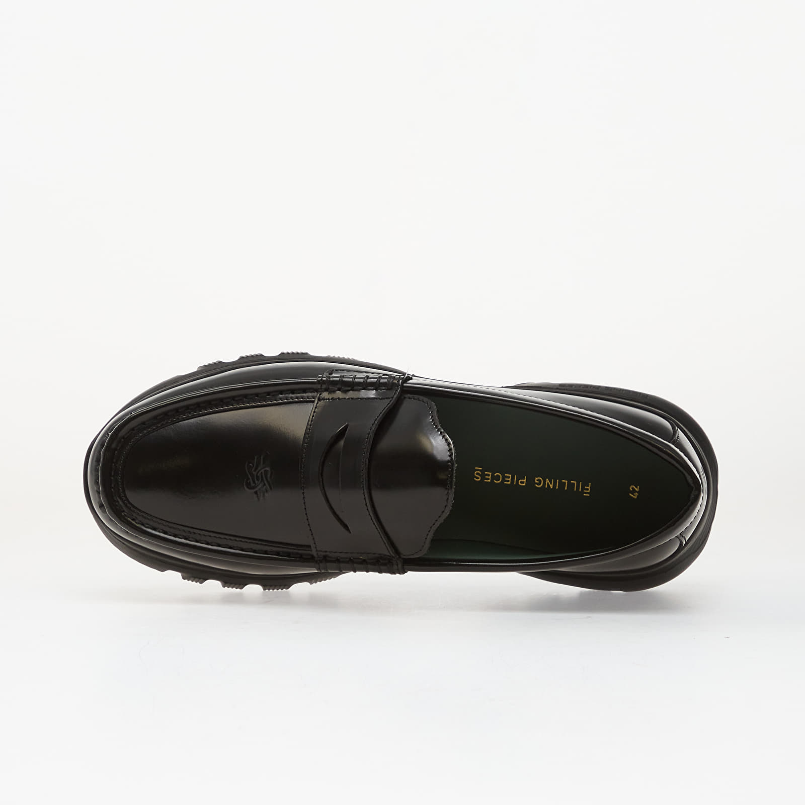 Scarpe uomo Filling Pieces Hybrid Loafer Polido Black
