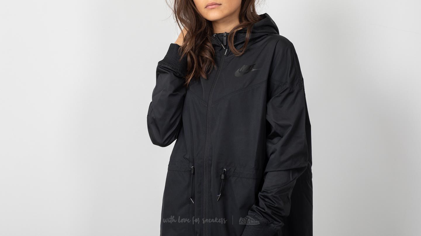 Jackets Nike Sportswear Windrunner Long Novelty Jacket Black