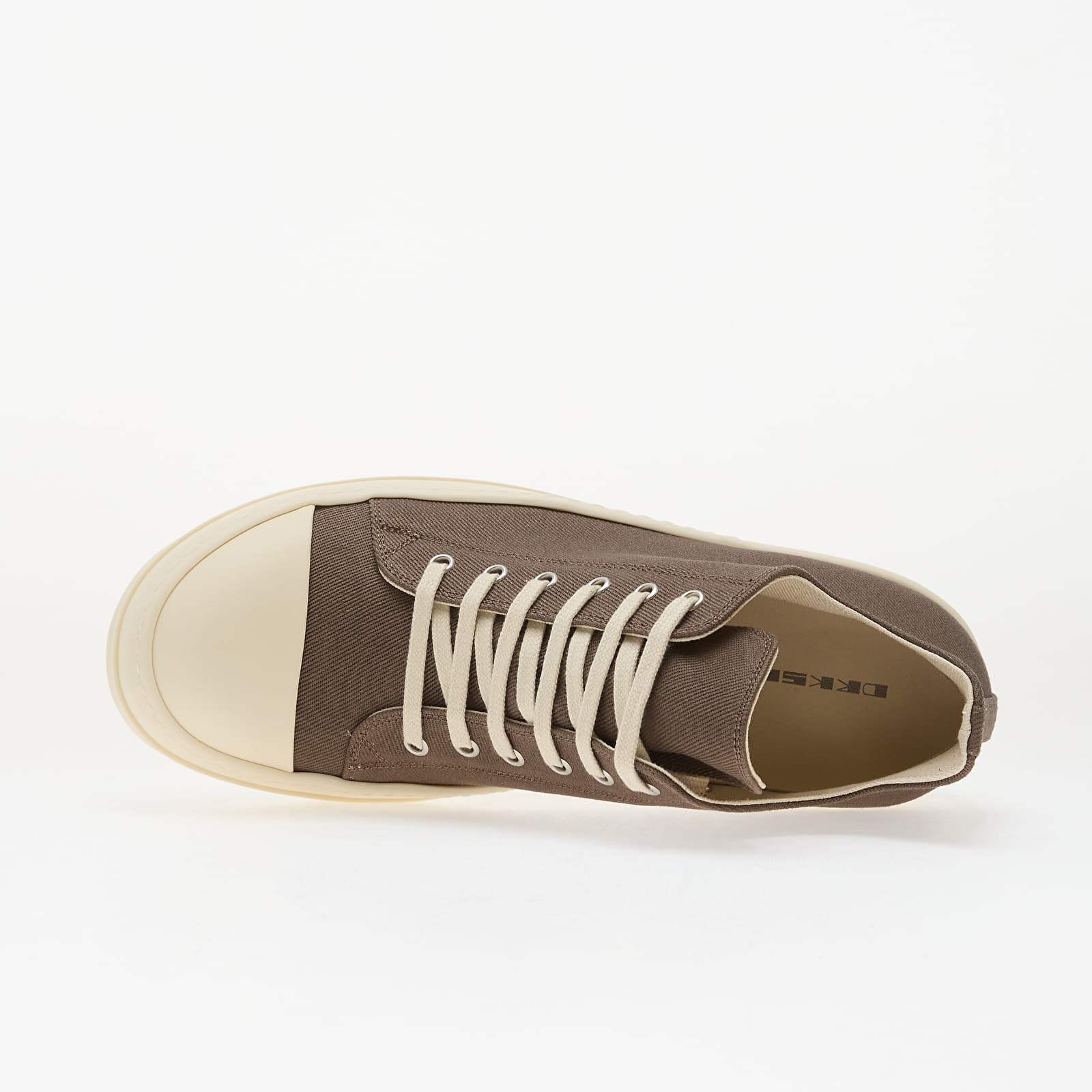 Herren Sneaker und Schuhe Rick Owens DRKSHDW Denim Shoes - Low Sneaks Dust/ Milk/ Milk