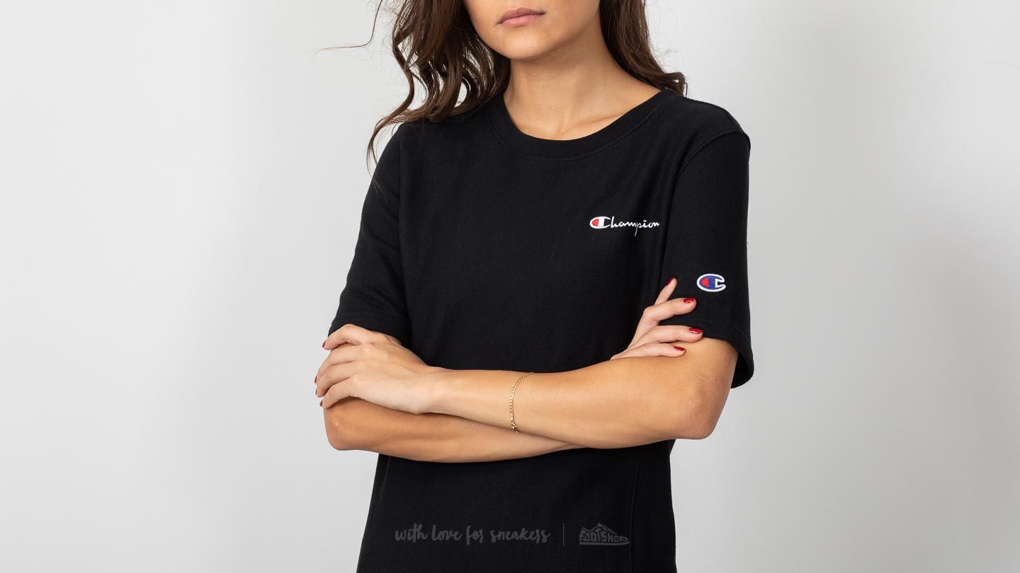 Abiti Champion Shortsleeve Dress Black