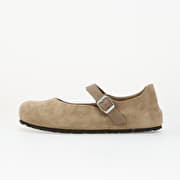 Birkenstock Mantova Suede Leather Women Taupe