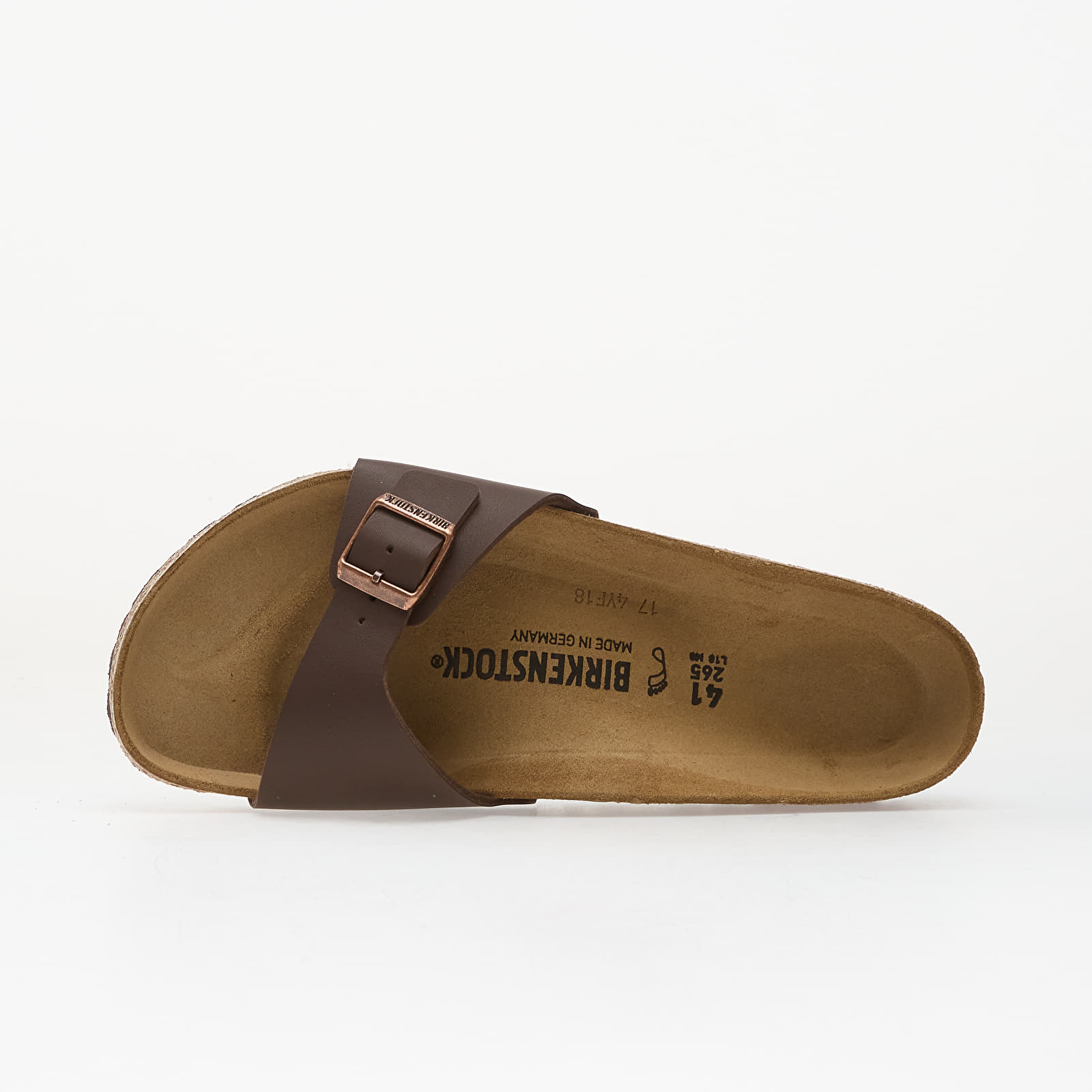Pánské tenisky a boty Birkenstock Madrid Birko-Flor Unisex Dark Brown