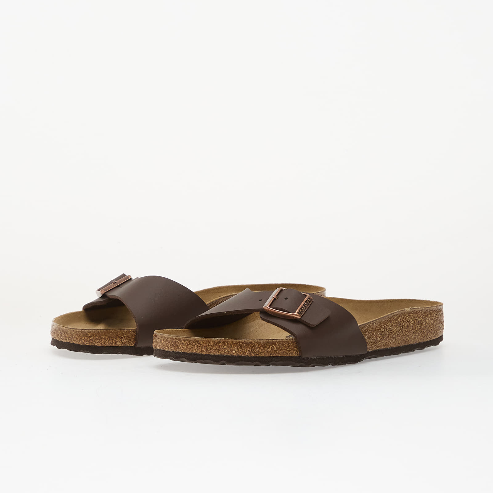 Pánské tenisky a boty Birkenstock Madrid Birko-Flor Unisex Dark Brown