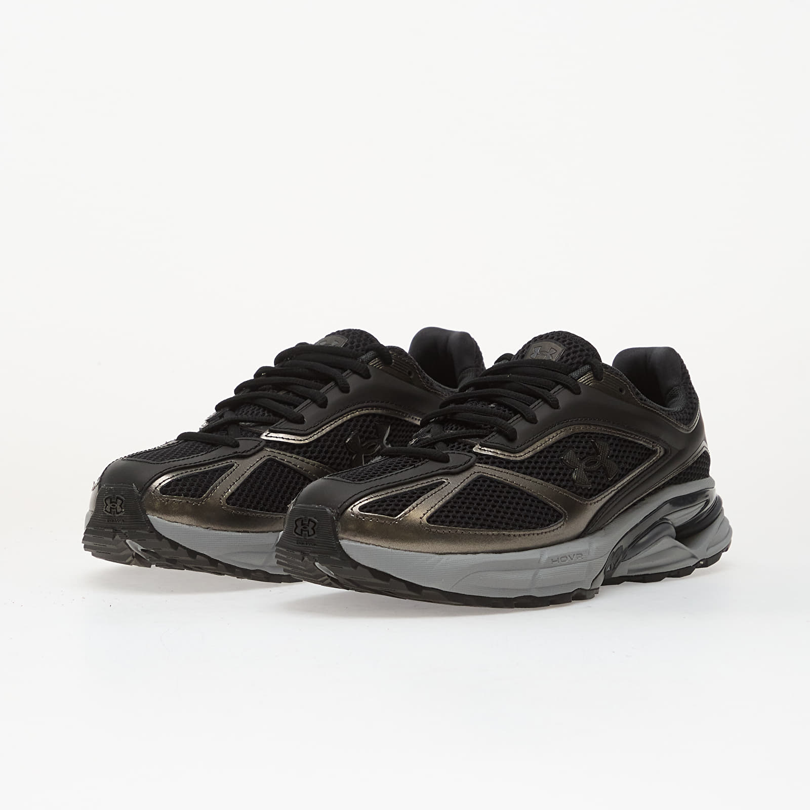 Skor för män Under Armour U HOVR Apparition RTRFTR TC Black