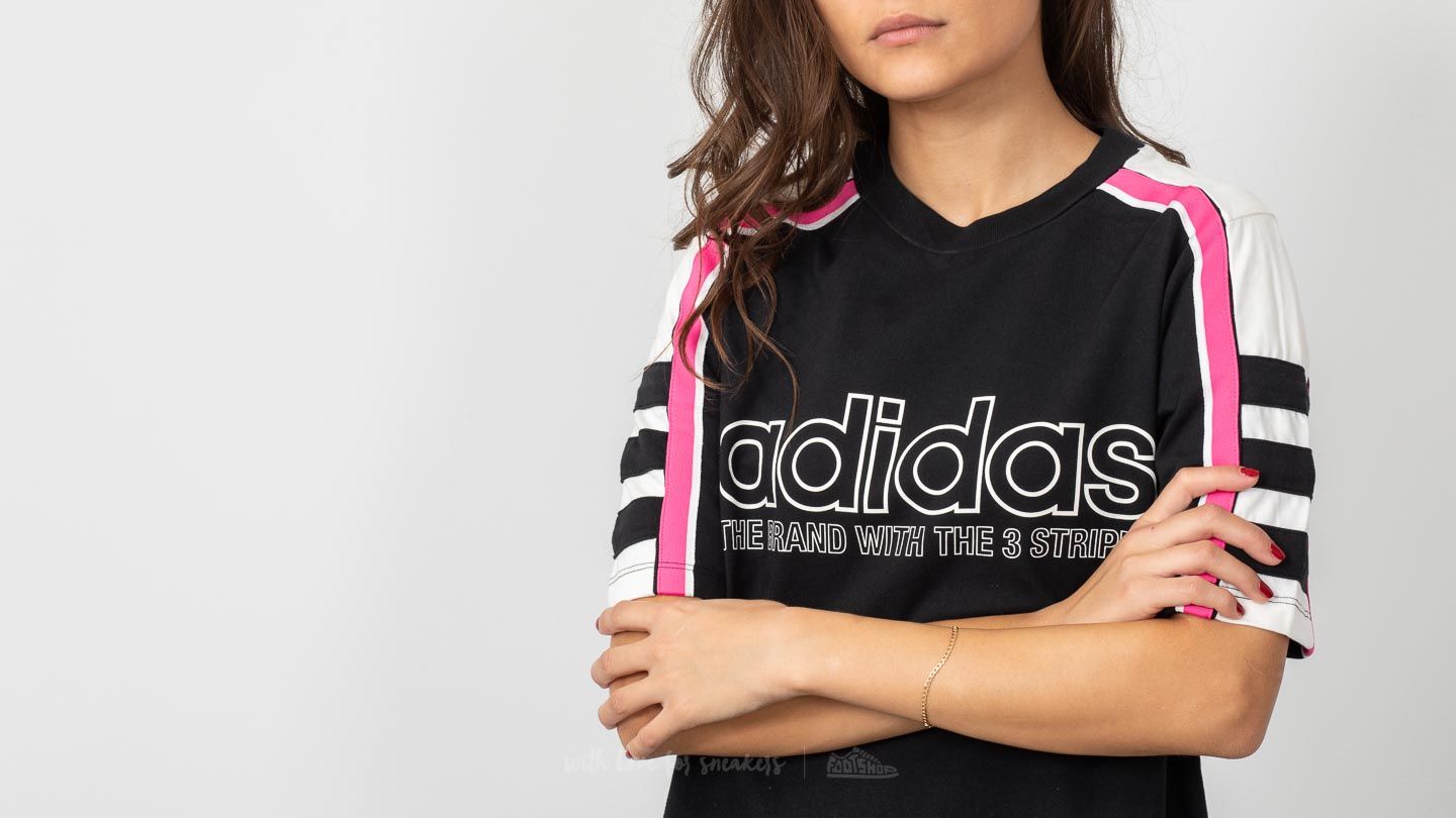 Abiti adidas Tee Dress Black