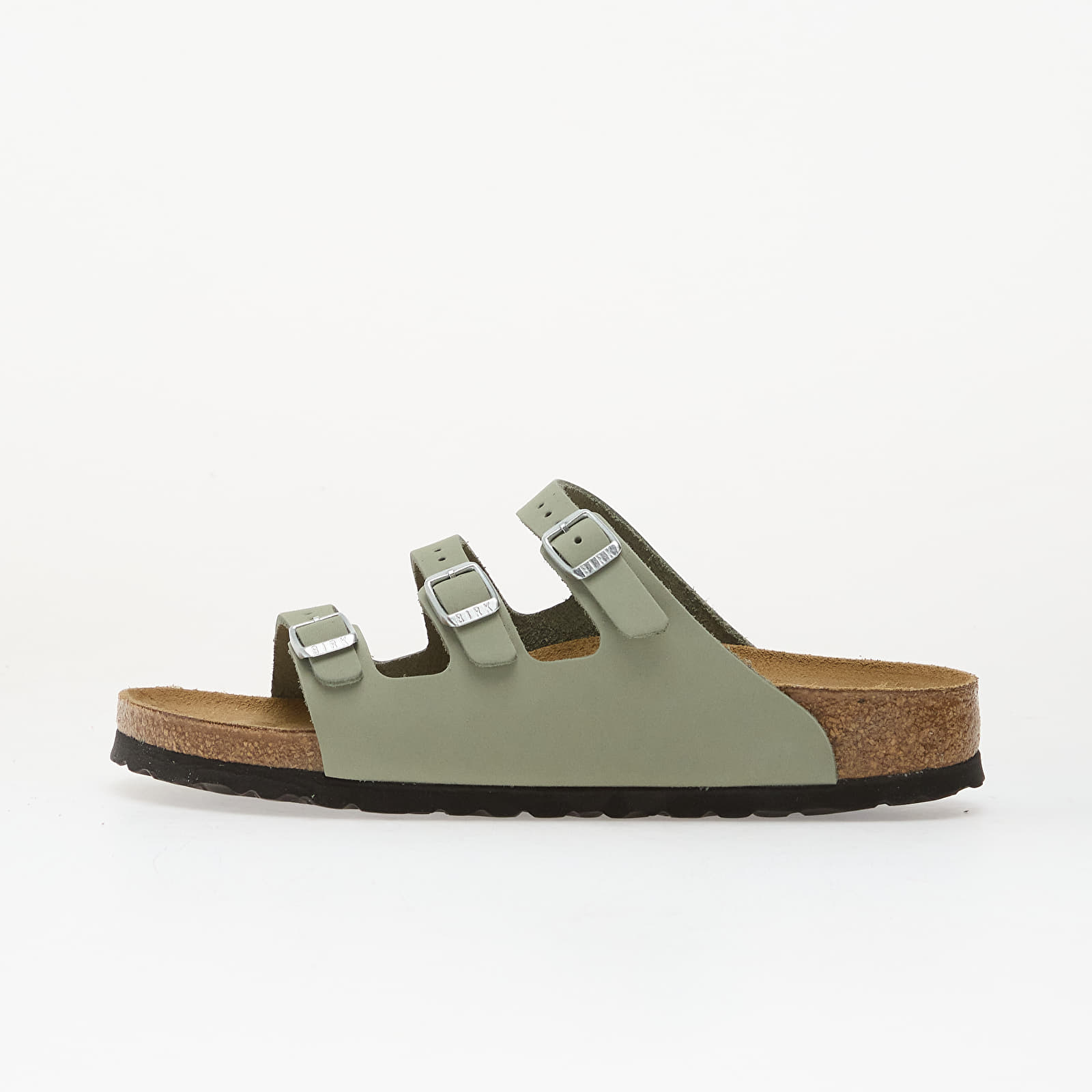 Dámské tenisky a boty Birkenstock Florida Nubuck Leather Women Pure Sage
