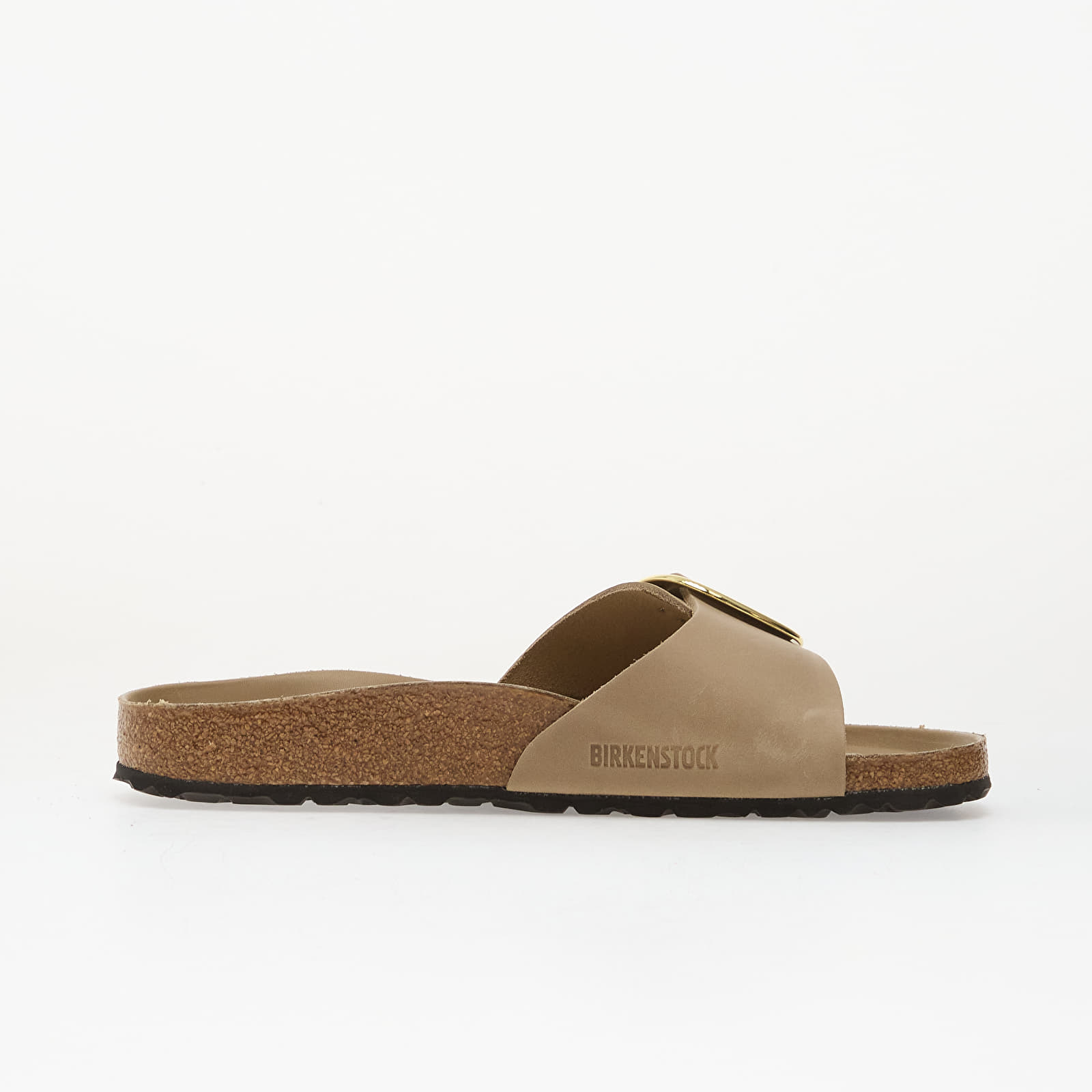 Ženski čevlji Birkenstock Madrid Big Buckle Oiled Leather Women Tabacco Brown