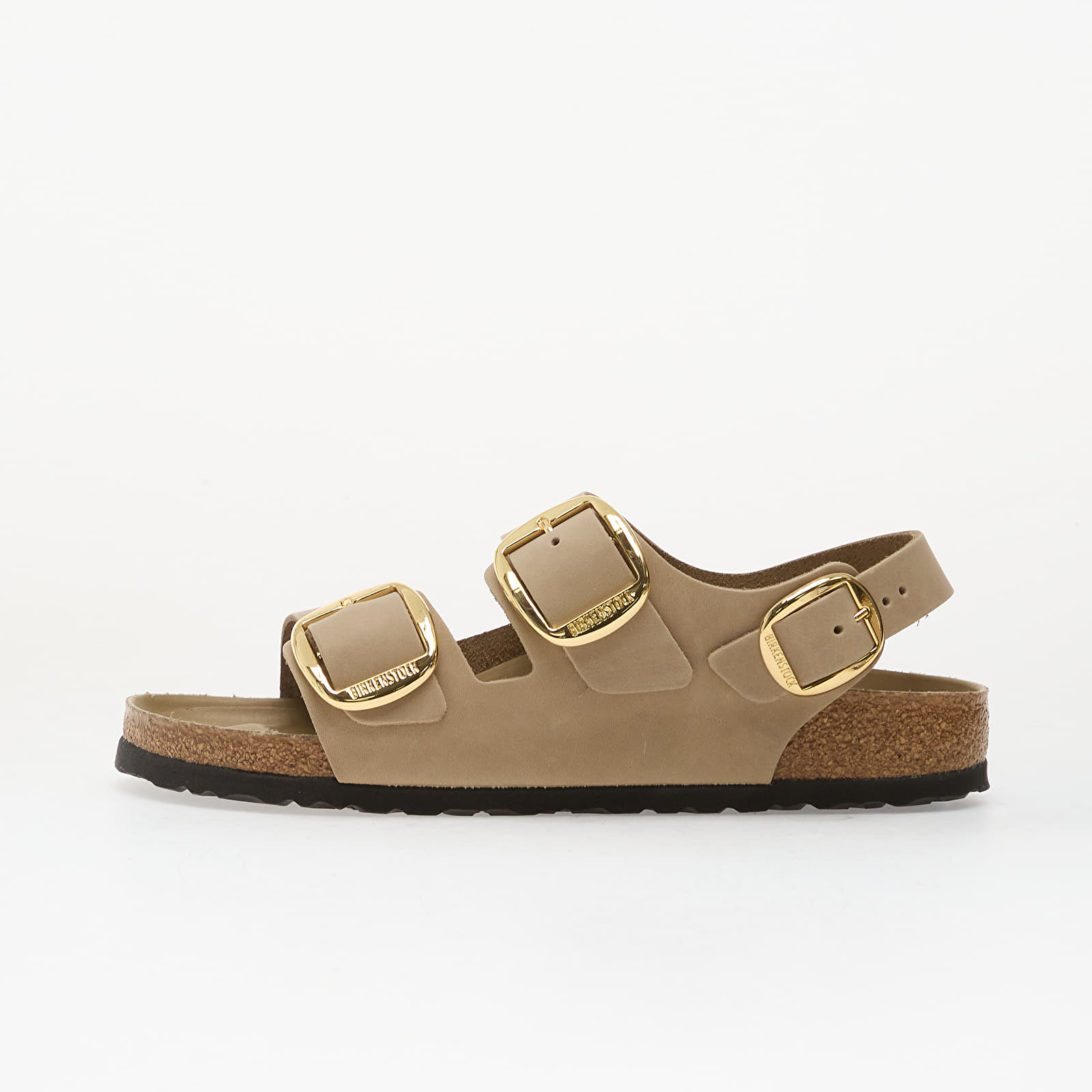 Moteriška avalynė Birkenstock Milano Big Buckle Oiled Leather Women Tabacco Brown