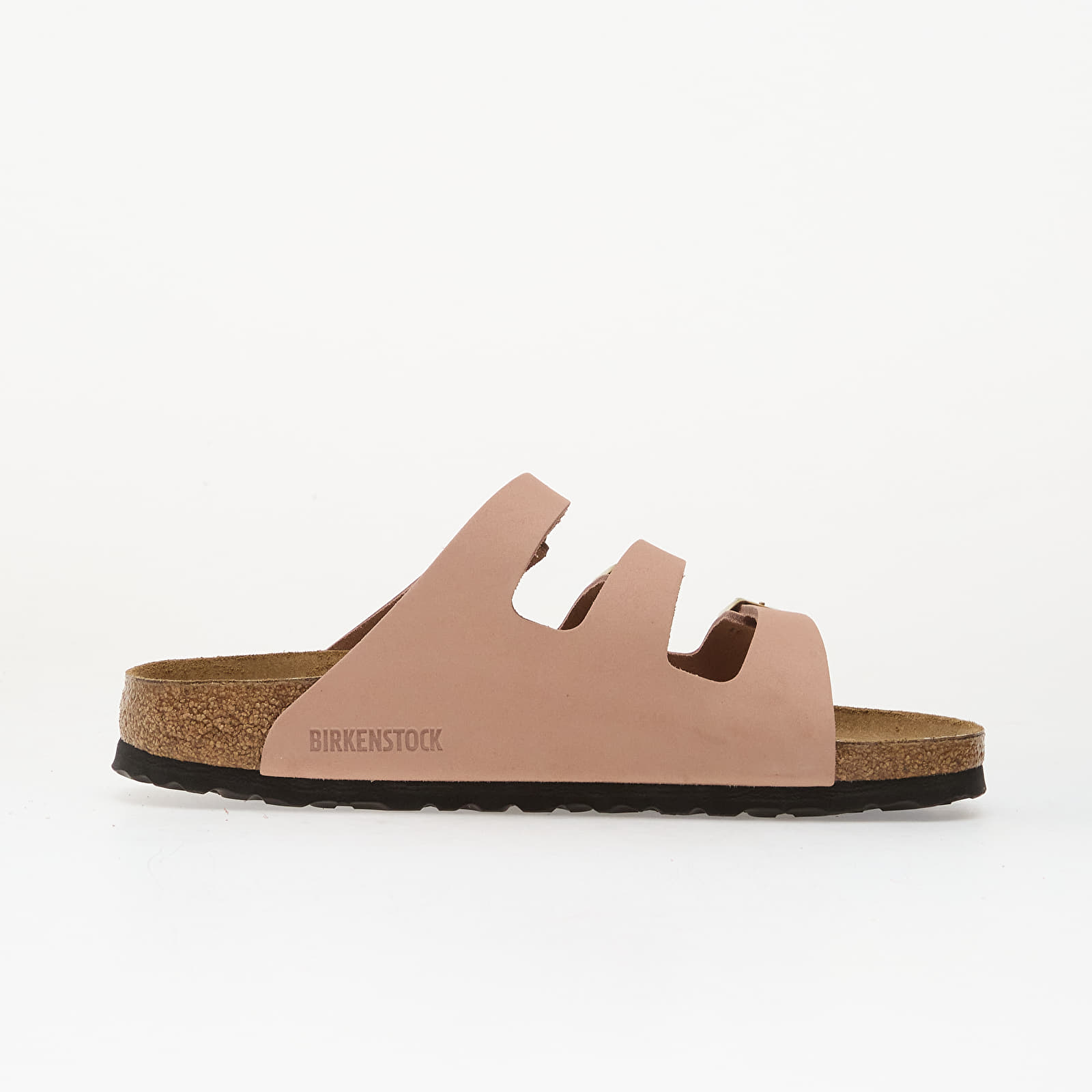 Dámské tenisky a boty Birkenstock Florida Nubuck Leather Women Soft Pink